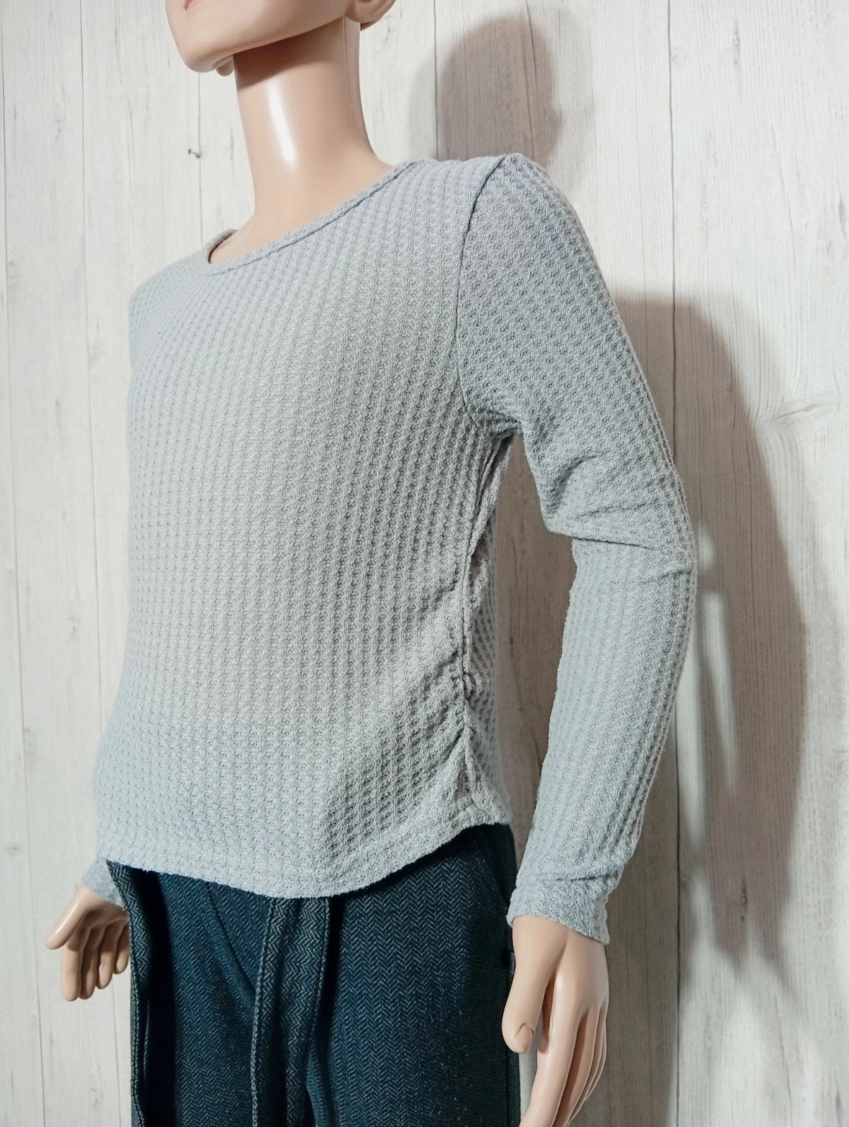T-shirt manches longues fille - taille 12 ans - shein - couleur gris – Shein – taille 12 ans / 152 cm 5