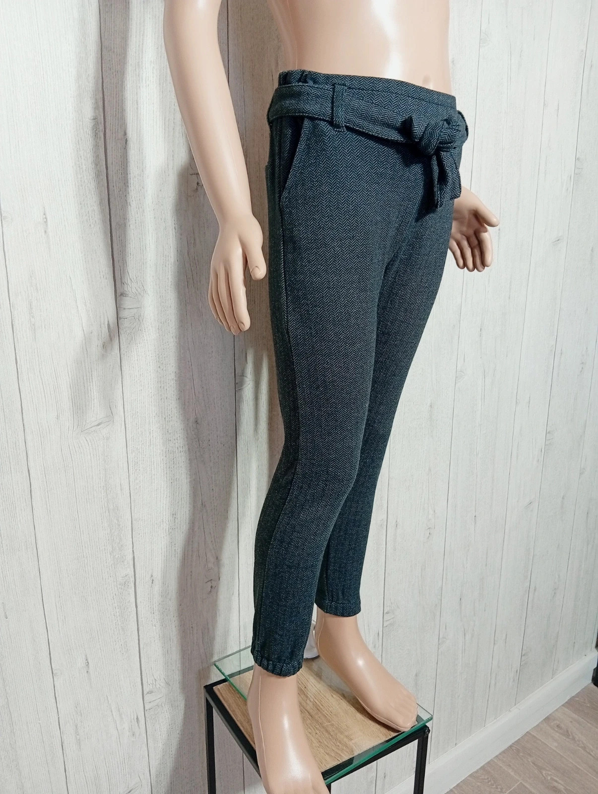 Pantalon fille - taille 7 ans (122 cm) - okaidi - couleur gris noir – Okaïdi – taille 7 ans / 122 cm 4