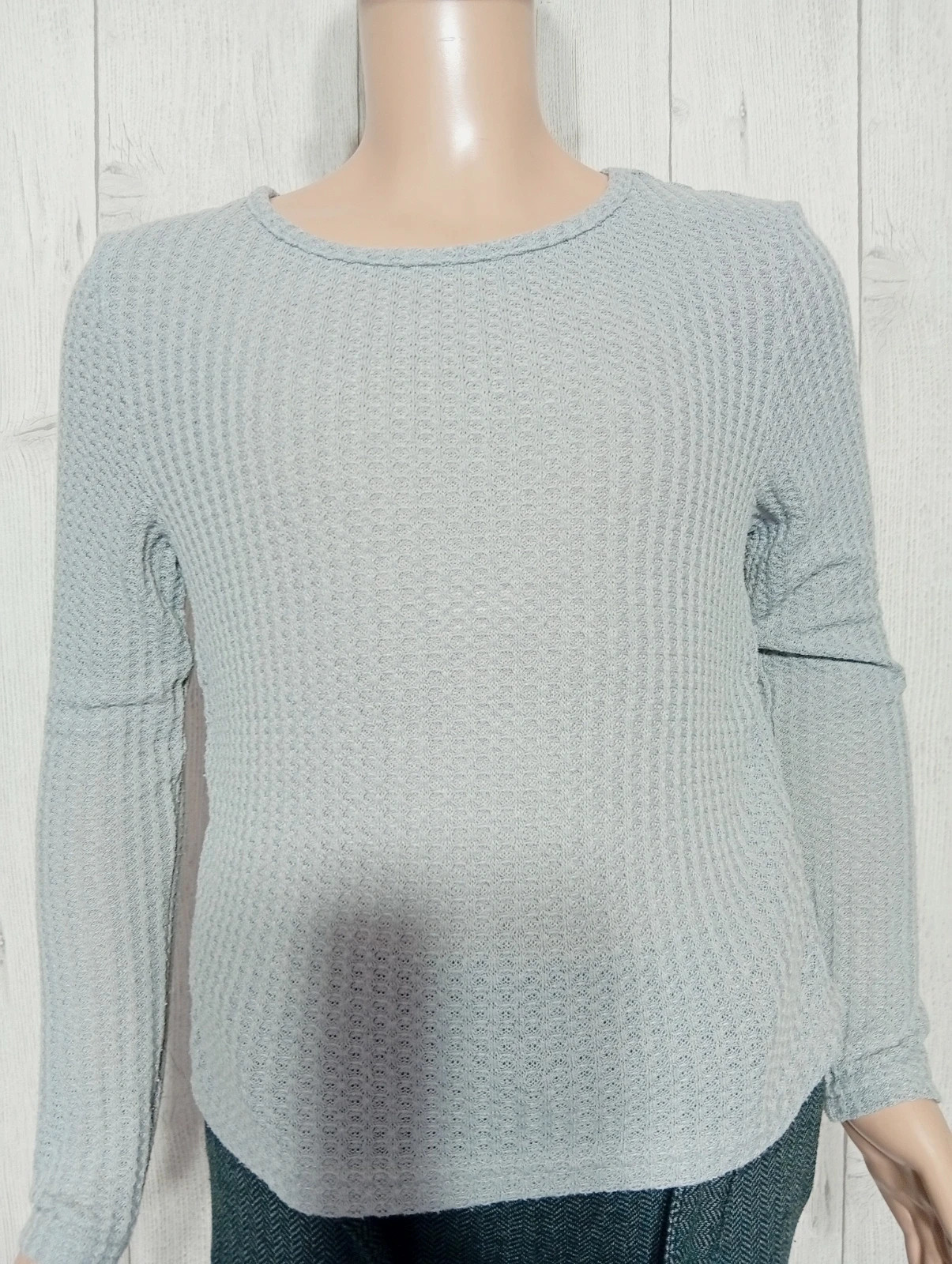 T-shirt manches longues fille - taille 12 ans - shein - couleur gris – Shein – taille 12 ans / 152 cm 2