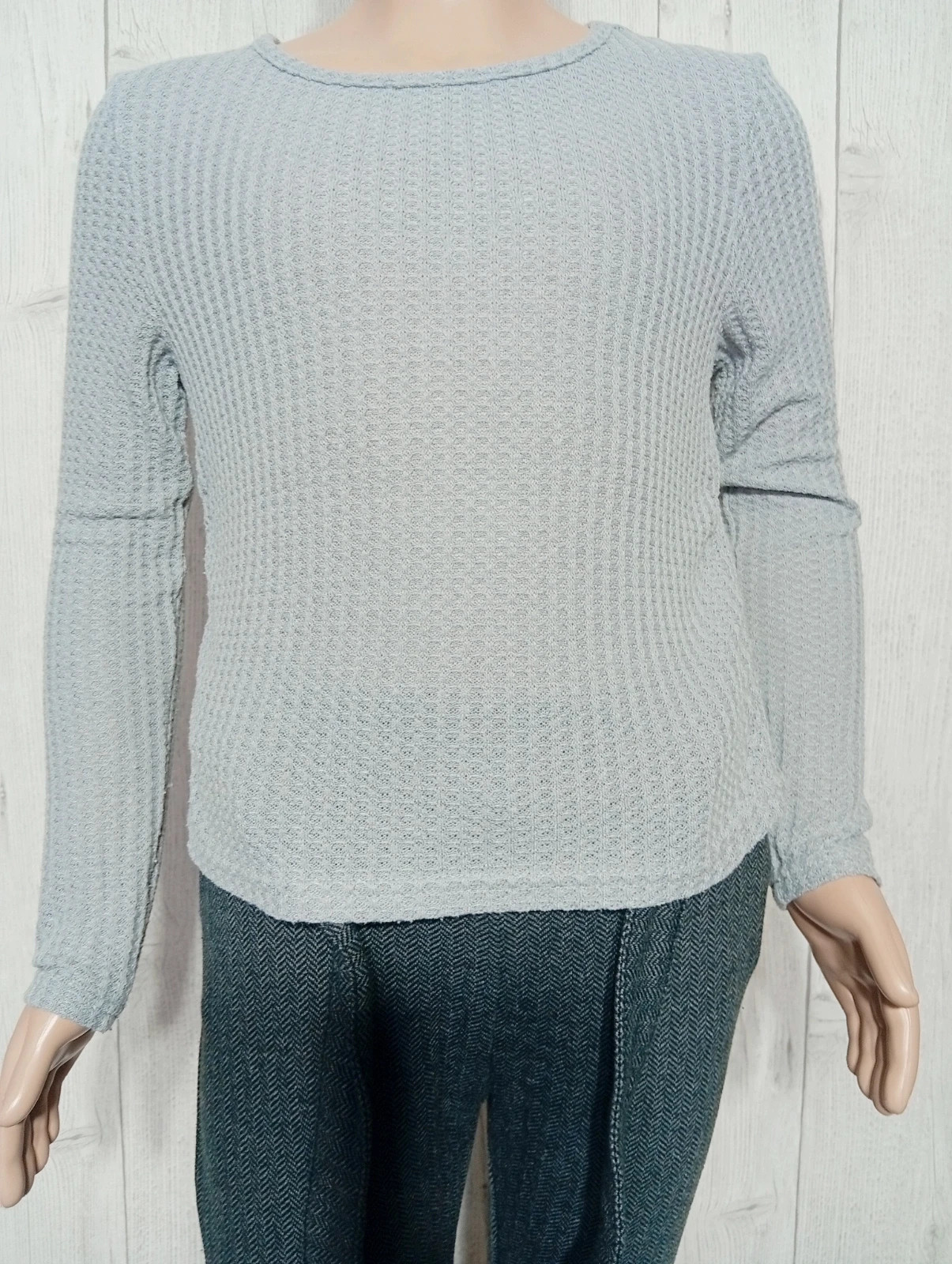 T-shirt manches longues fille - taille 12 ans - shein - couleur gris – Shein – taille 12 ans / 152 cm 3