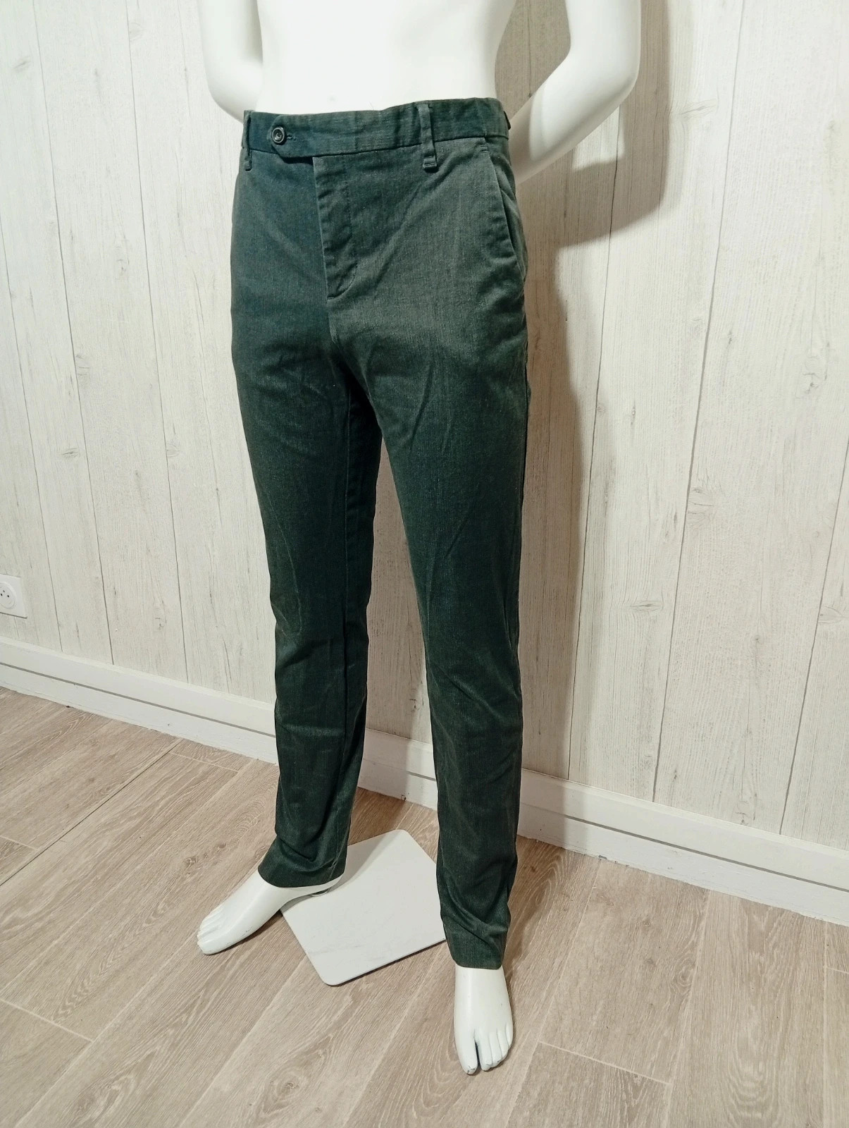 Pantalon de costume homme - taille XL/42 - Zara man - couleur gris – Zara Man – taille XL 5