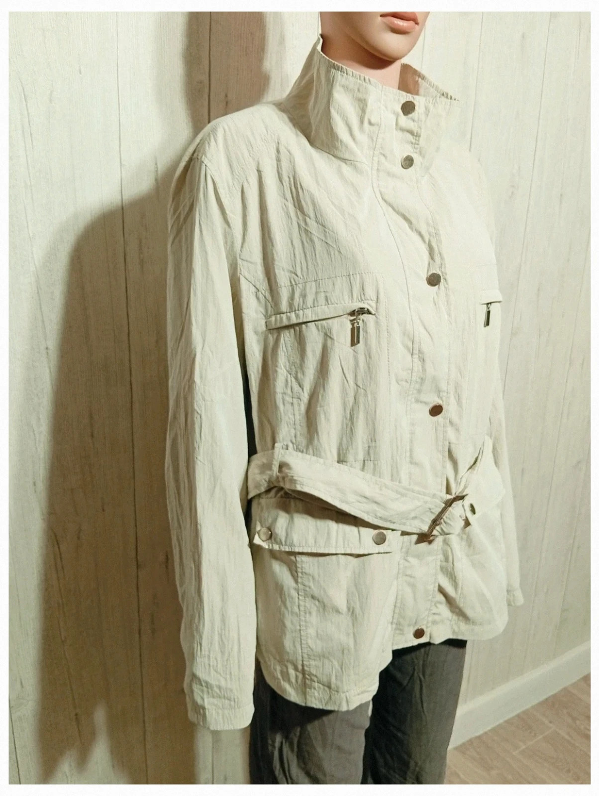 parka femme - couleur creme - taille L/40 – Canda – taille L / 40 / 12 4