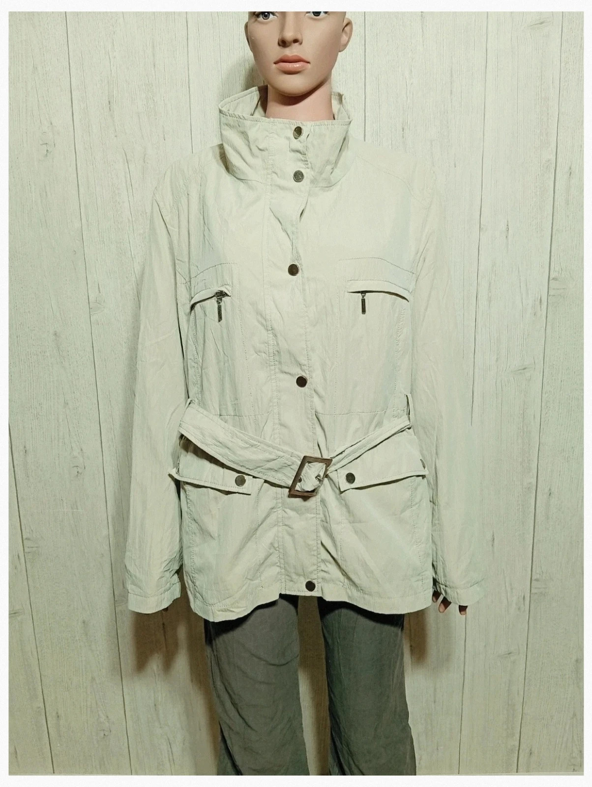parka femme - couleur creme - taille L/40