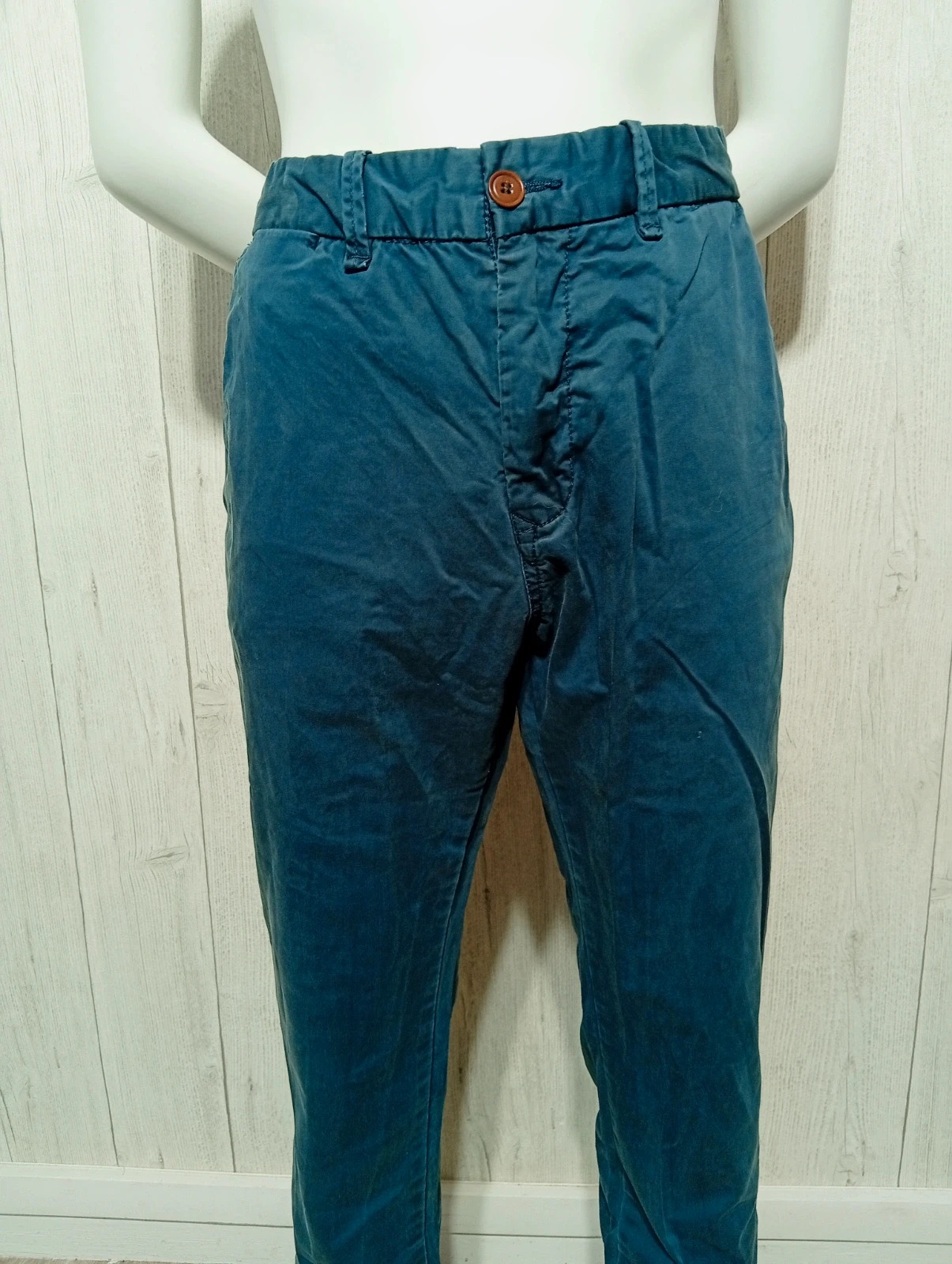 Pantalon chinos homme - taille XL/42- scotch & soda - couleur marine – Scotch & Soda – taille XL 2