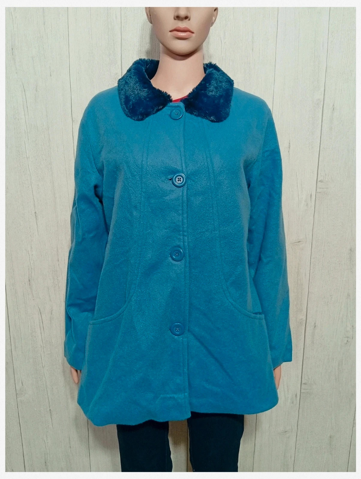 Manteau femme - taille XL/42 - Gabriella vicenza - couleur bleu