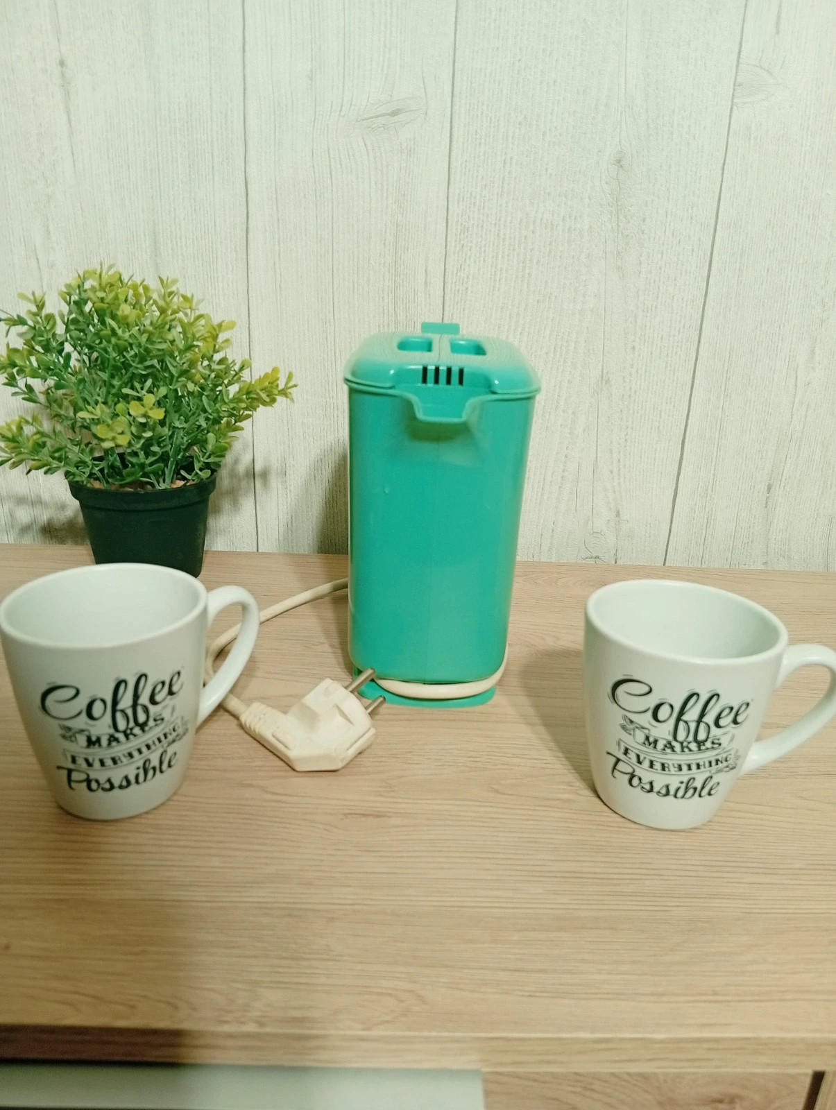 Bouilloires de cuisine -vintage - Team - couleur vert menthe- très bon etat – Team 4