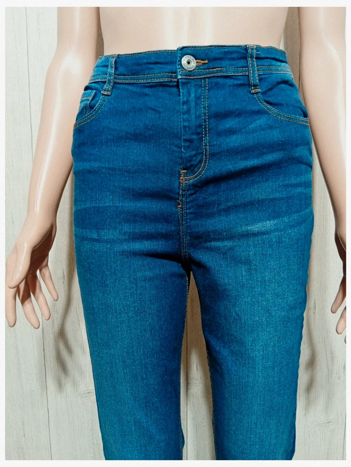 Jeans regular fille - taille 14 ans (158 cm) - vertbaudet - couleur marine – Vertbaudet – taille 14 ans / 164 cm 2