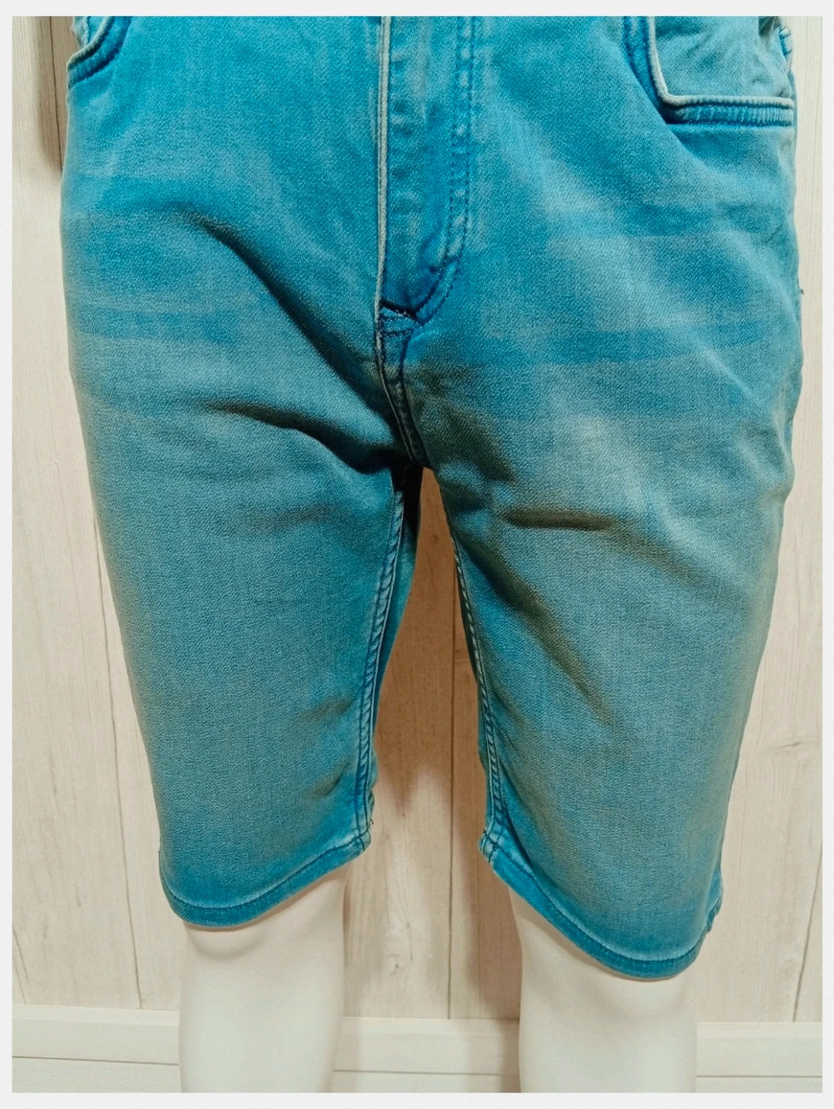 bermuda en jeans regular - taille 16 ans - kaporal - couleur bleu – Kaporal – taille 16 ans / 176 cm 3