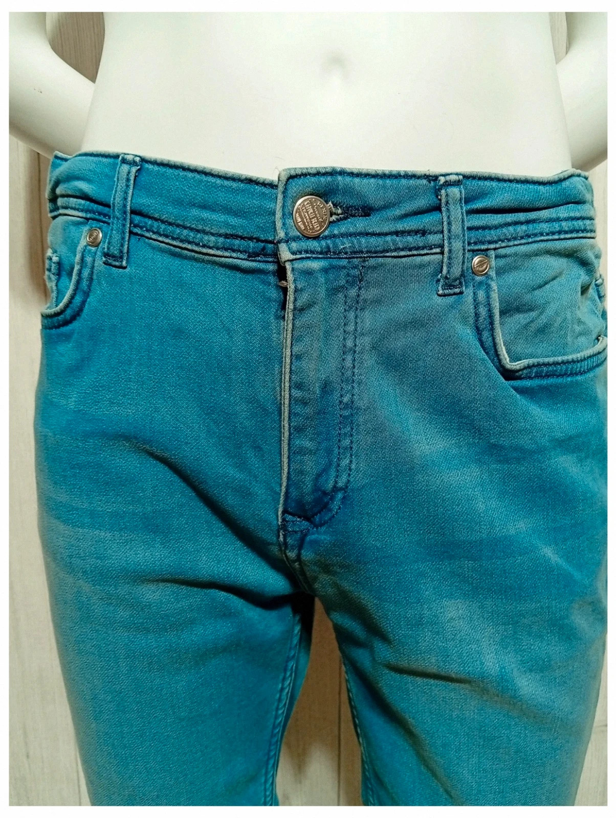 bermuda en jeans regular - taille 16 ans - kaporal - couleur bleu – Kaporal – taille 16 ans / 176 cm 2