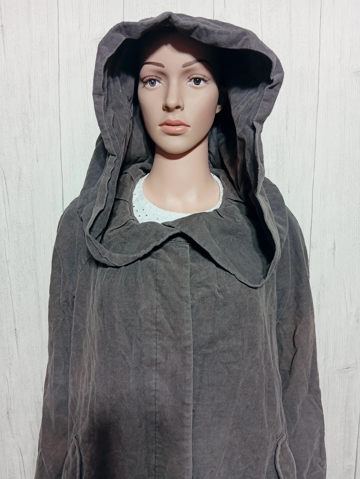Poas a capuche femme - taille M/38 - promod - couleur gris – Promod – taille M / 38 / 10 2