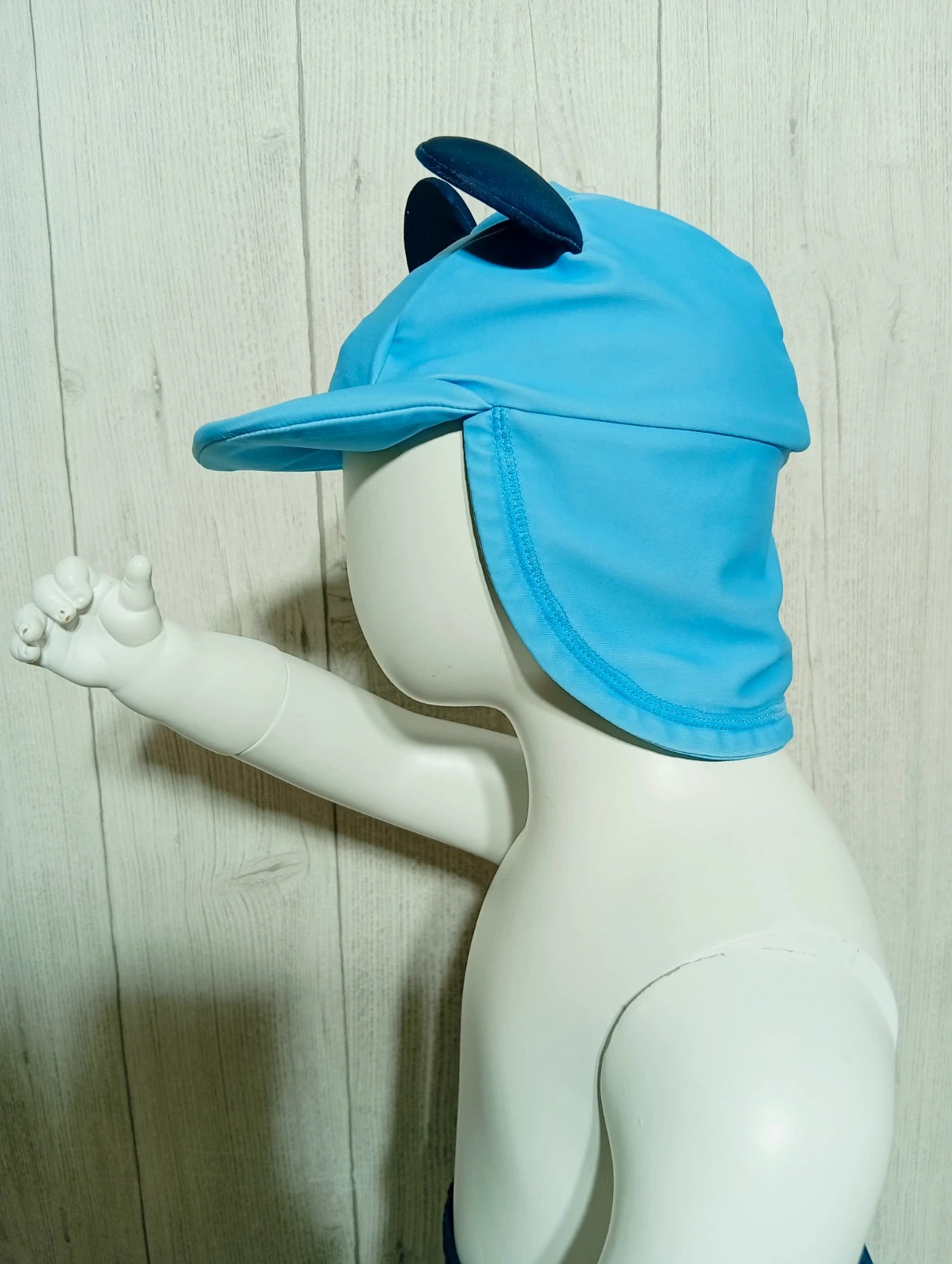 Bonnet de bain enfant - taille 24/36 (92 cm) - disney - couleur bleu clair – Disney 3