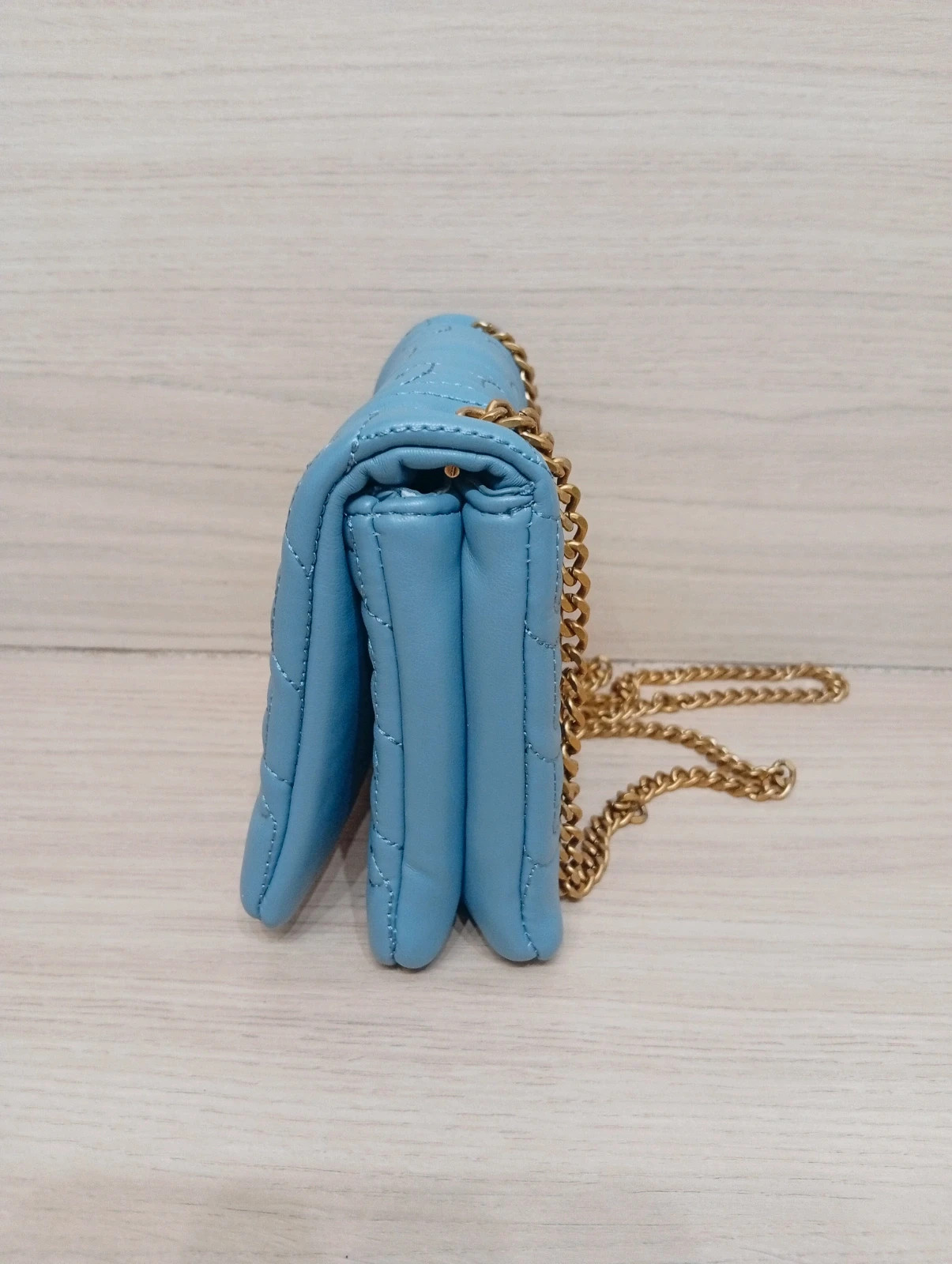 Sac a bandoulière matelasse femme -zara-q couleur bleu clair – Zara 2