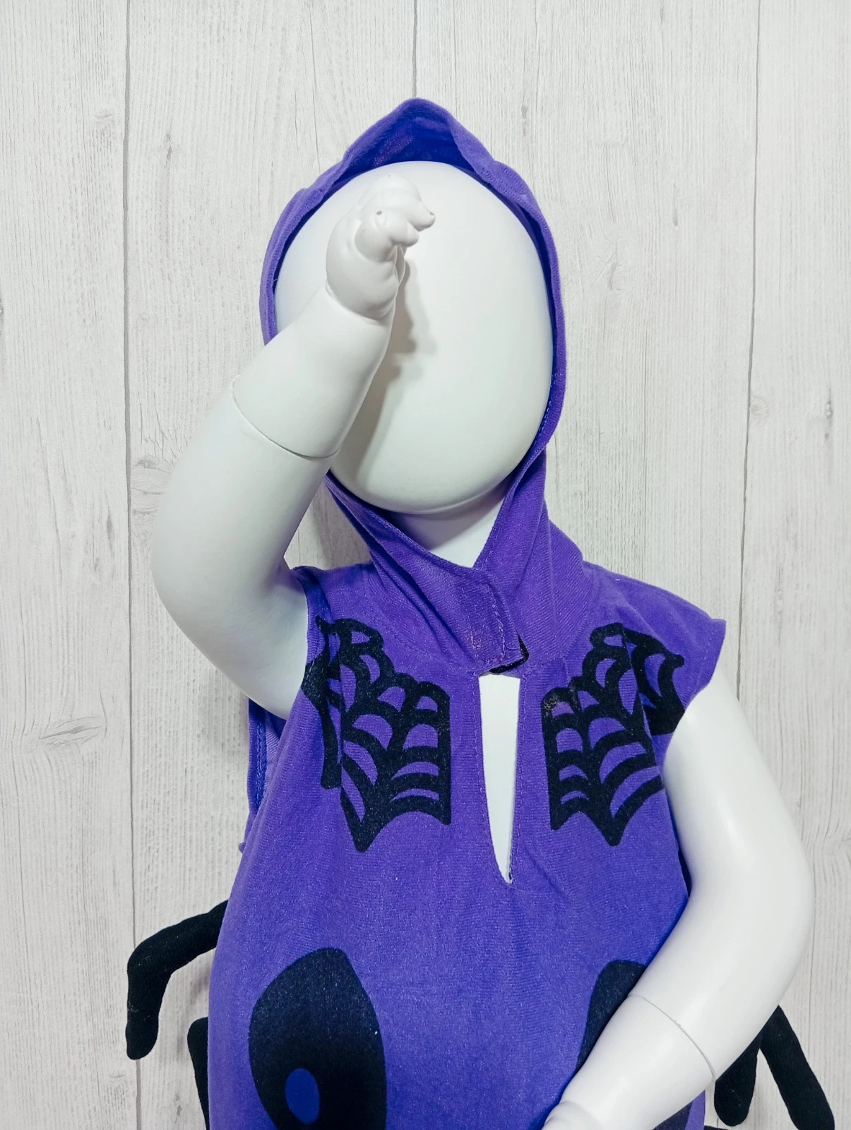 Déguisement halloween -taille 18/24 mois - gifi - couleur violet noir – GiFi – taille 18-24 mois / 86 cm 2