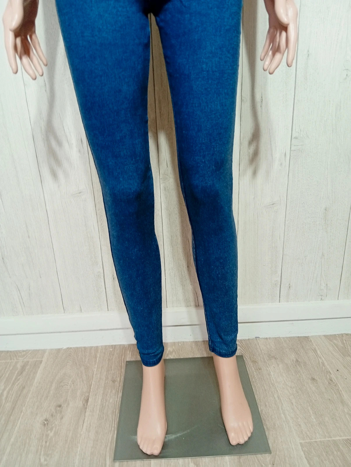 Jeans skinny femme - taille XL/42 - couleur marine – taille XL / 42 / 14 3