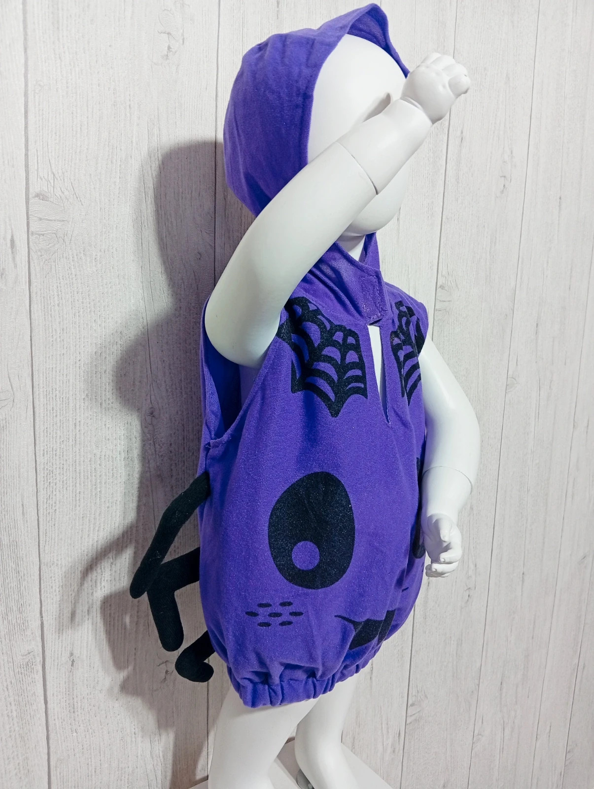Déguisement halloween -taille 18/24 mois - gifi - couleur violet noir – GiFi – taille 18-24 mois / 86 cm 4