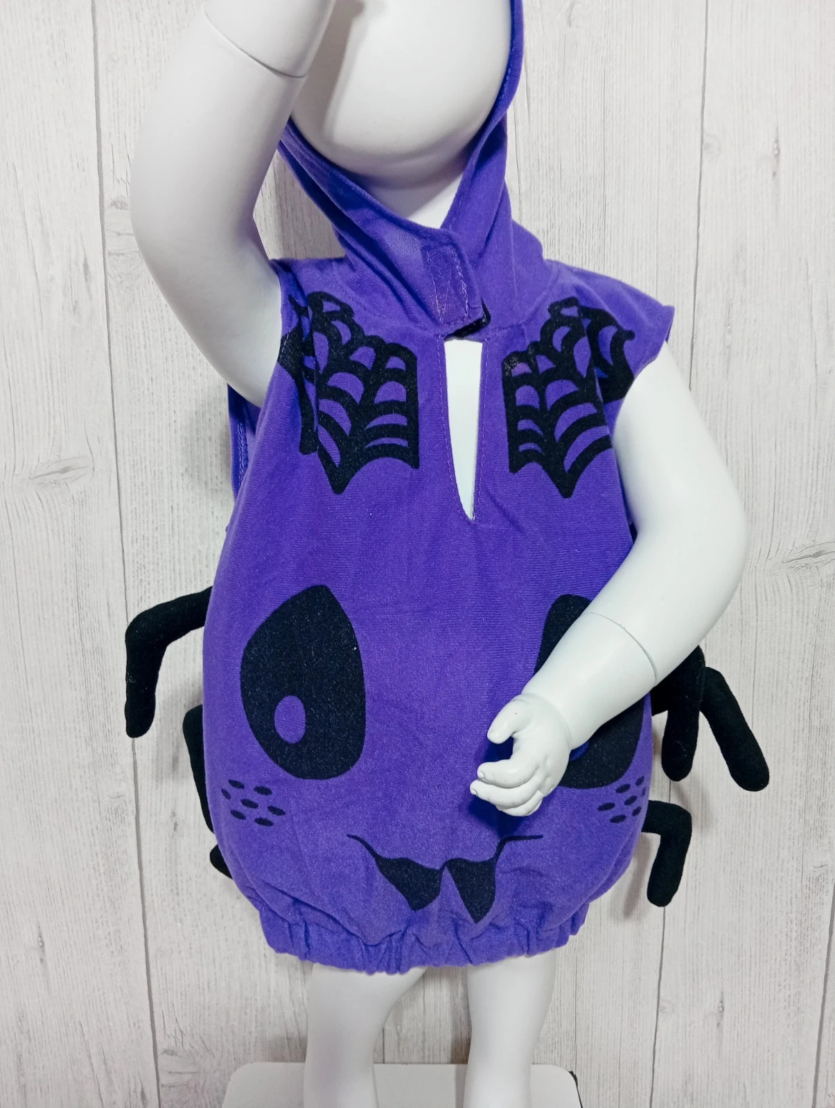 Déguisement halloween -taille 18/24 mois - gifi - couleur violet noir – GiFi – taille 18-24 mois / 86 cm 3