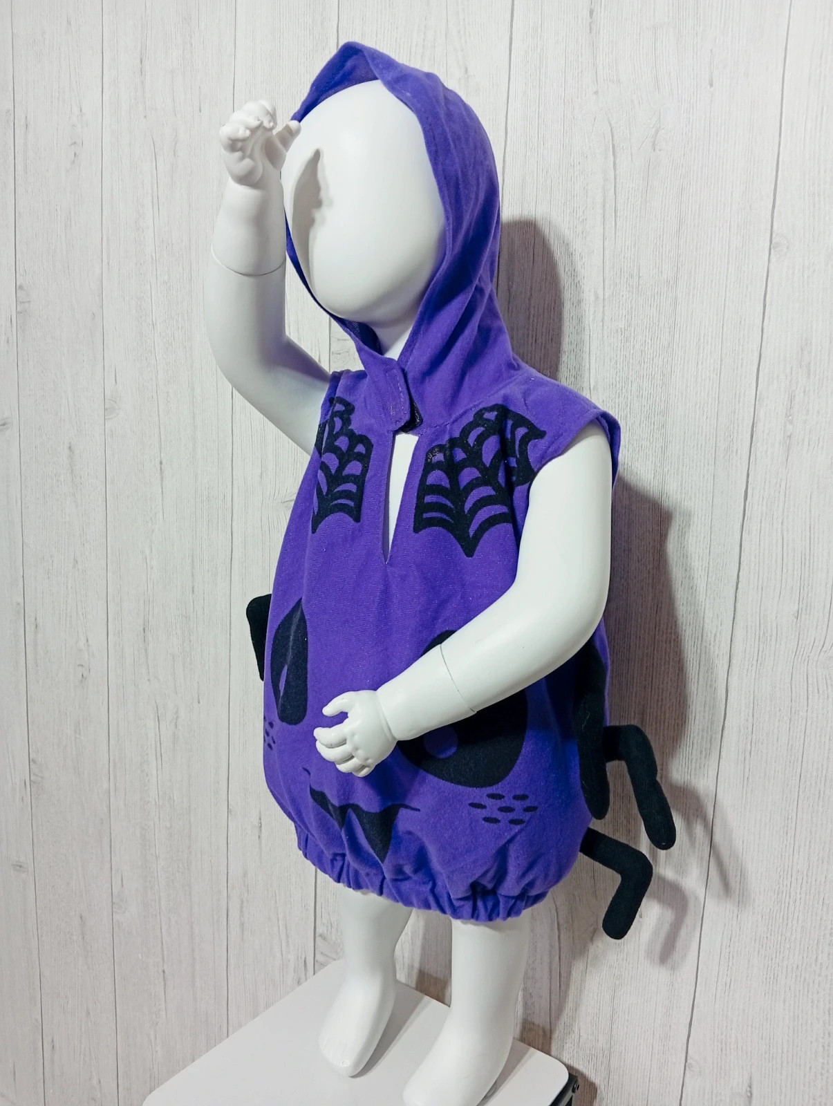 Déguisement halloween -taille 18/24 mois - gifi - couleur violet noir – GiFi – taille 18-24 mois / 86 cm 5