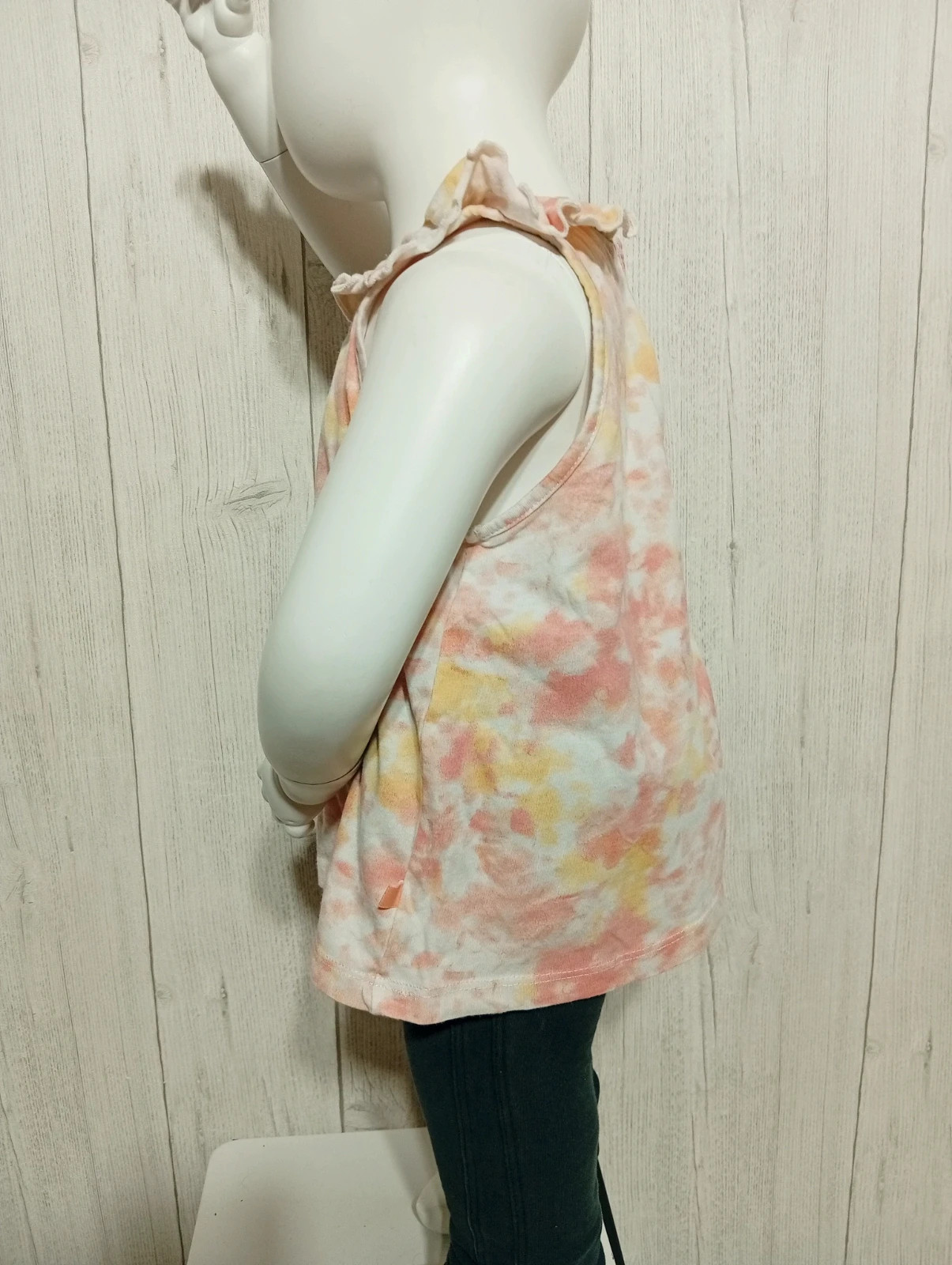 T-shirt imprimé manche courte fille+ taille 3 ans (96 cm) - creeks - couleur rose blanc jaune – Creeks – taille 3 ans / 98 cm 5