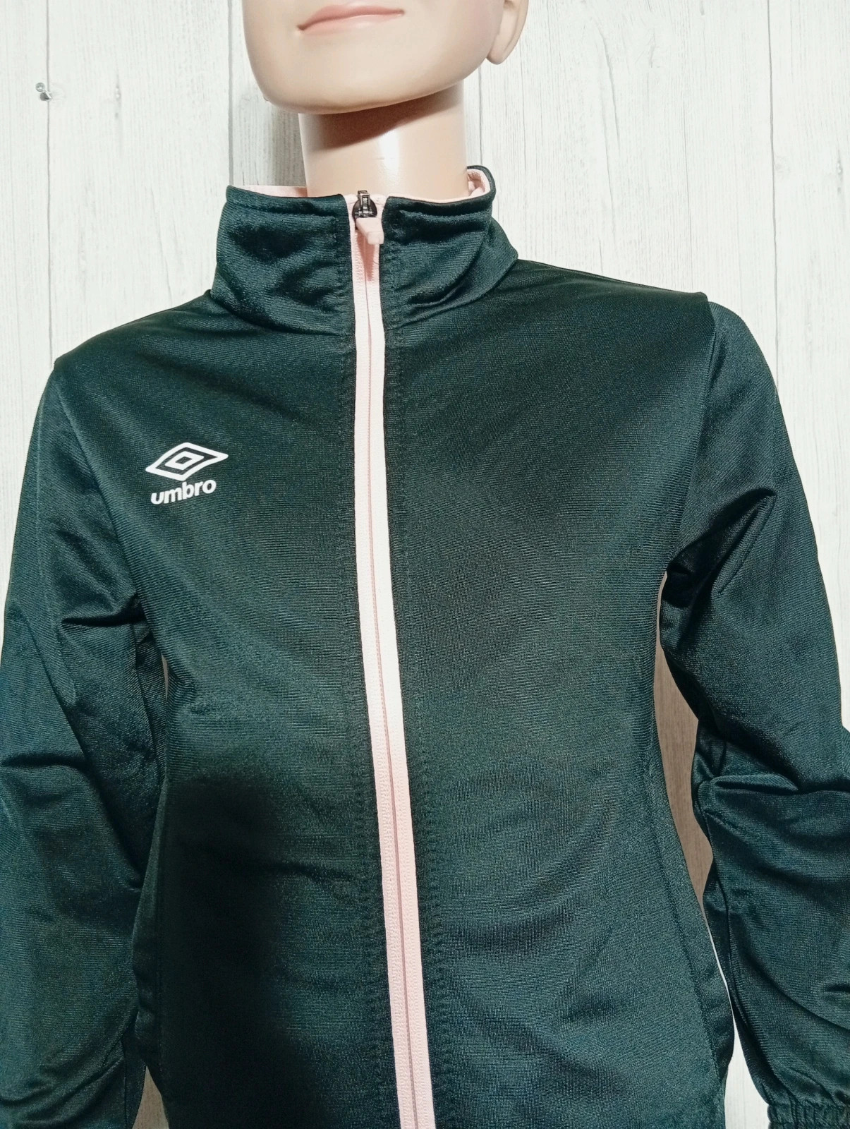Gilet zippé fille - taille 8 ans (126 cm) -umbro - couleur noir rose – Umbro – taille 8 ans / 128 cm 2
