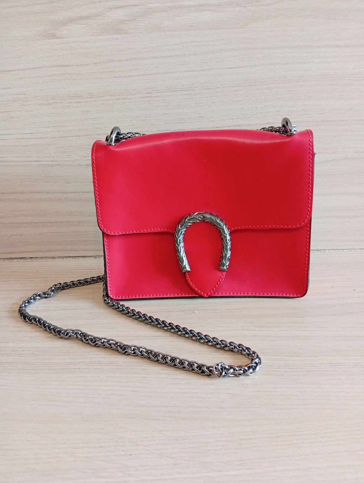 Sac a bandoulière femme- taille 15.5×20×6 - the Genuine leather -
