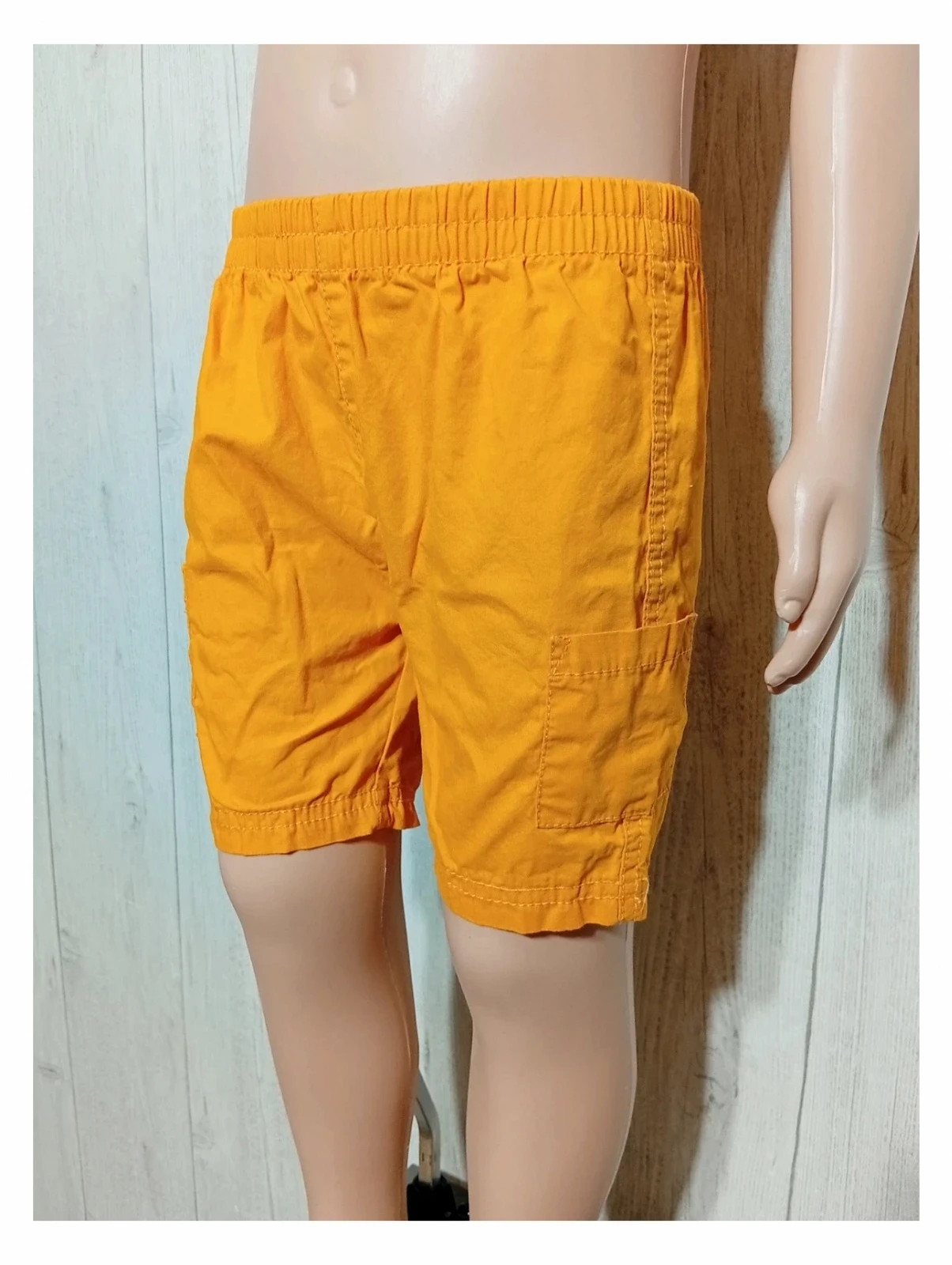 Short garcon - taille 2 ans - sans marque - couleur orange – taille 24-36 mois / 92 cm 3