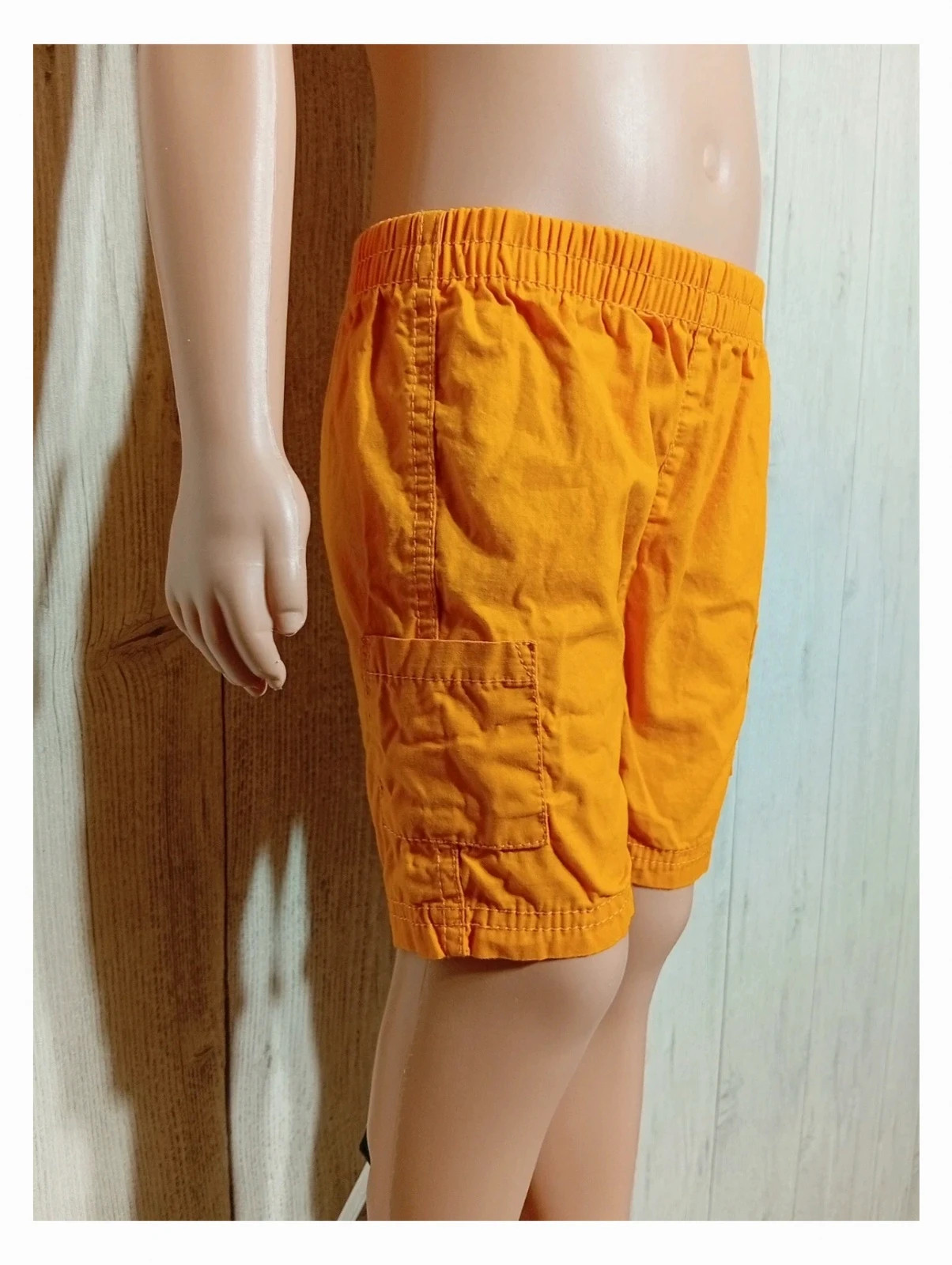 Short garcon - taille 2 ans - sans marque - couleur orange – taille 24-36 mois / 92 cm 2