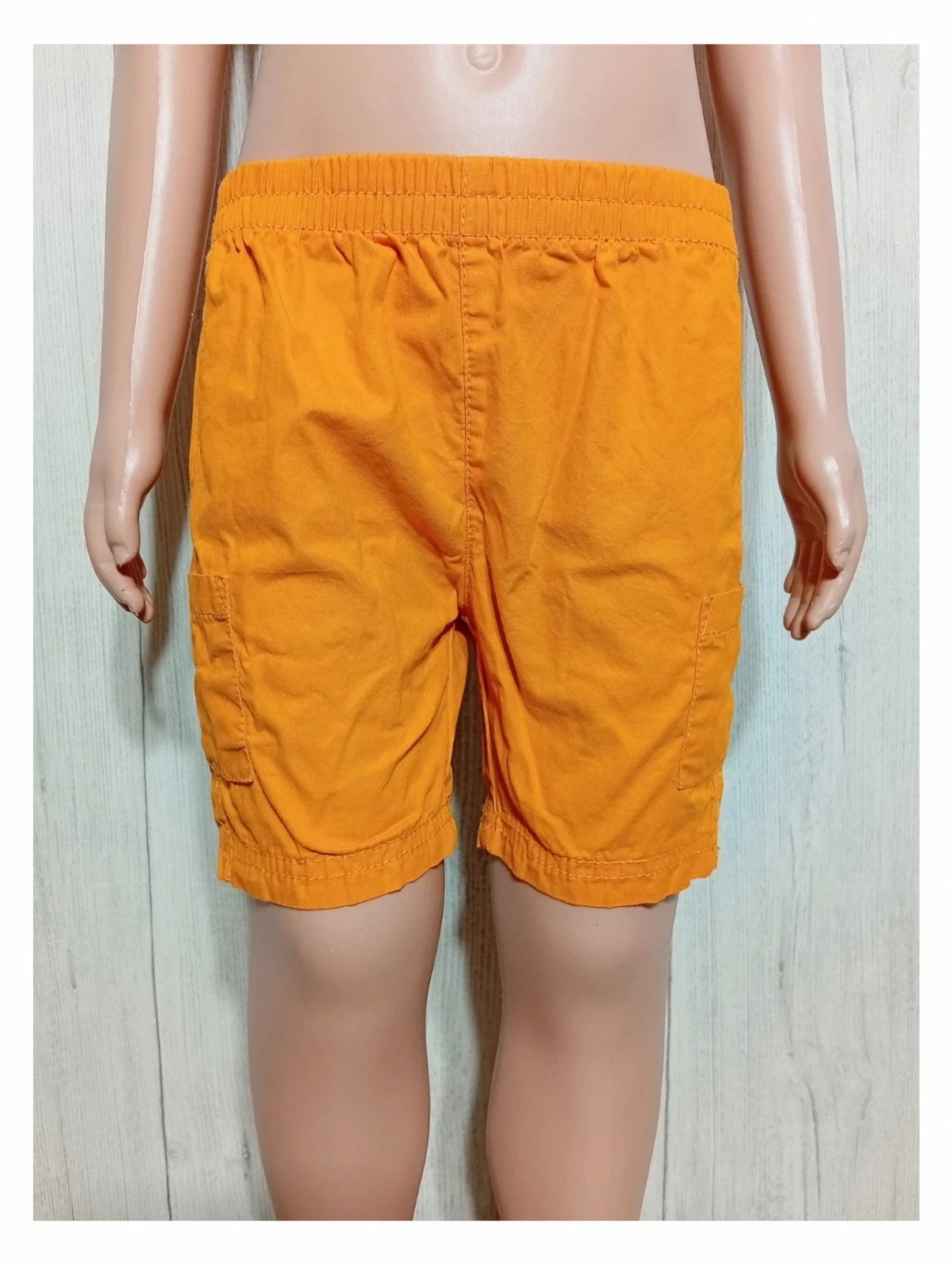 Short garcon - taille 2 ans - sans marque - couleur orange – taille 24-36 mois / 92 cm