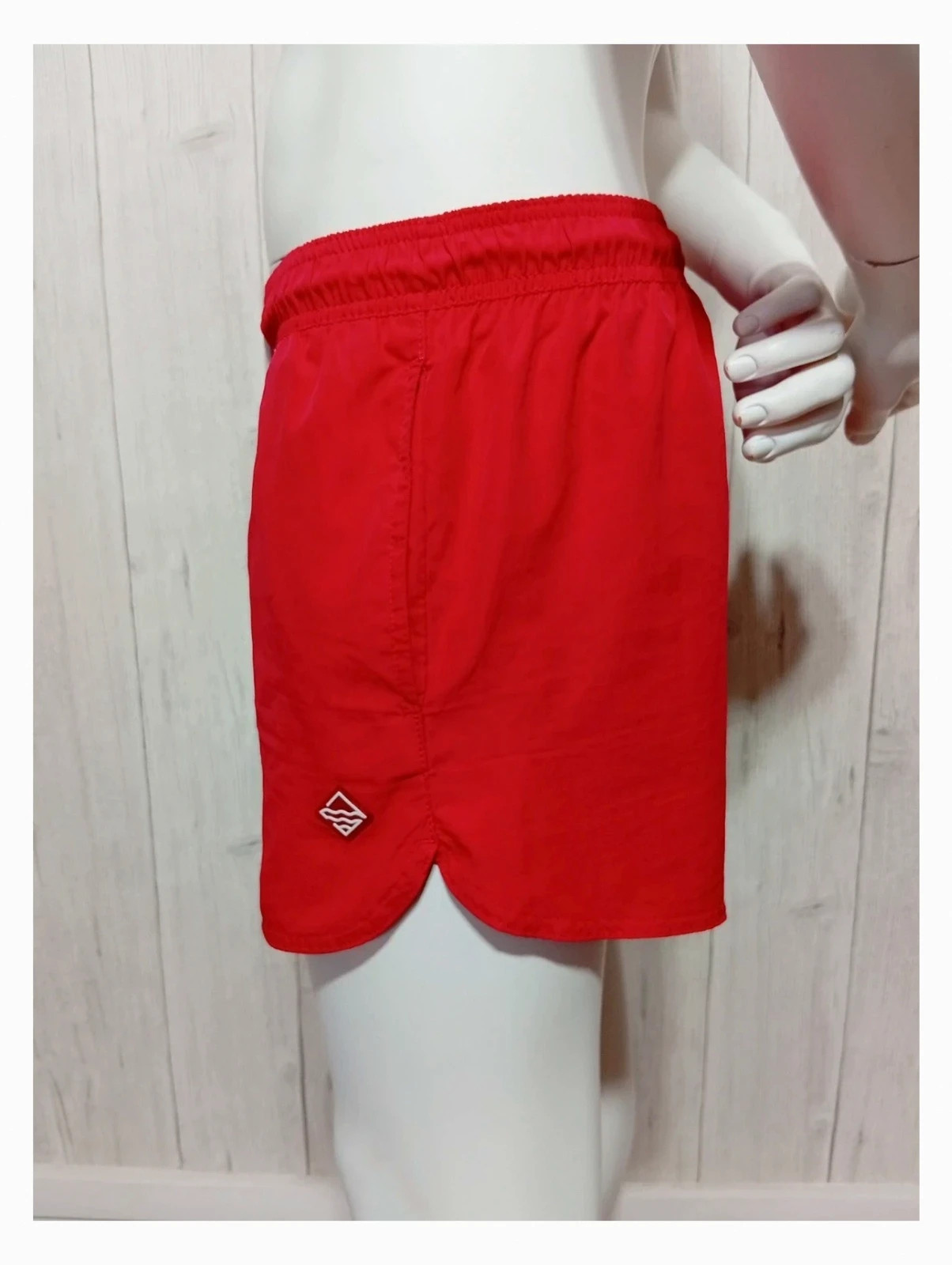 Short de bain homme - taille M/38 - bershka - couleur rouge – Bershka – taille M 5