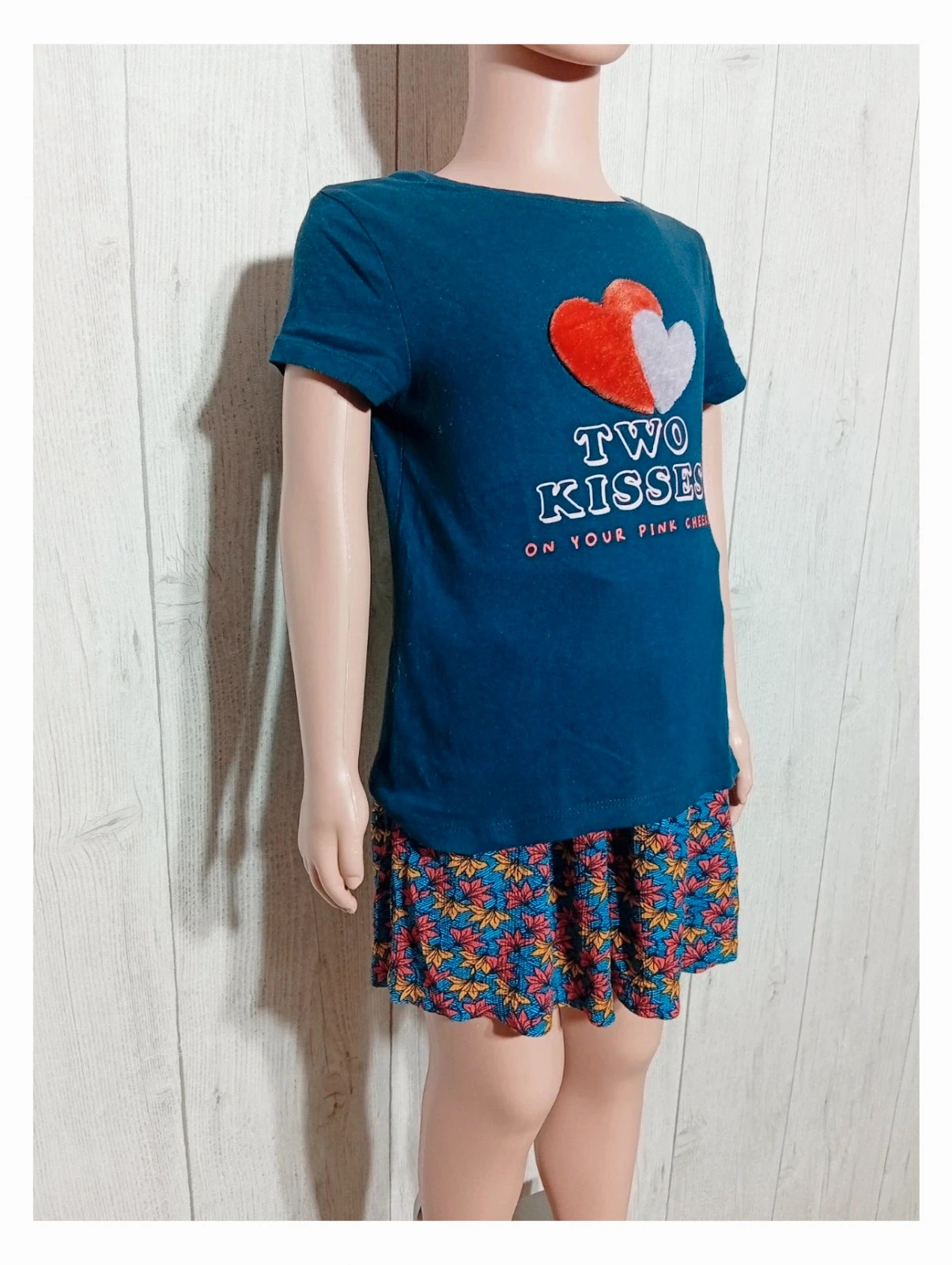 Ensemble 2 pieces fille - Kiabi - taille 6 ans (114/119 cm) - couleur marine multicolore – Kiabi – taille 6 ans / 116 cm 4