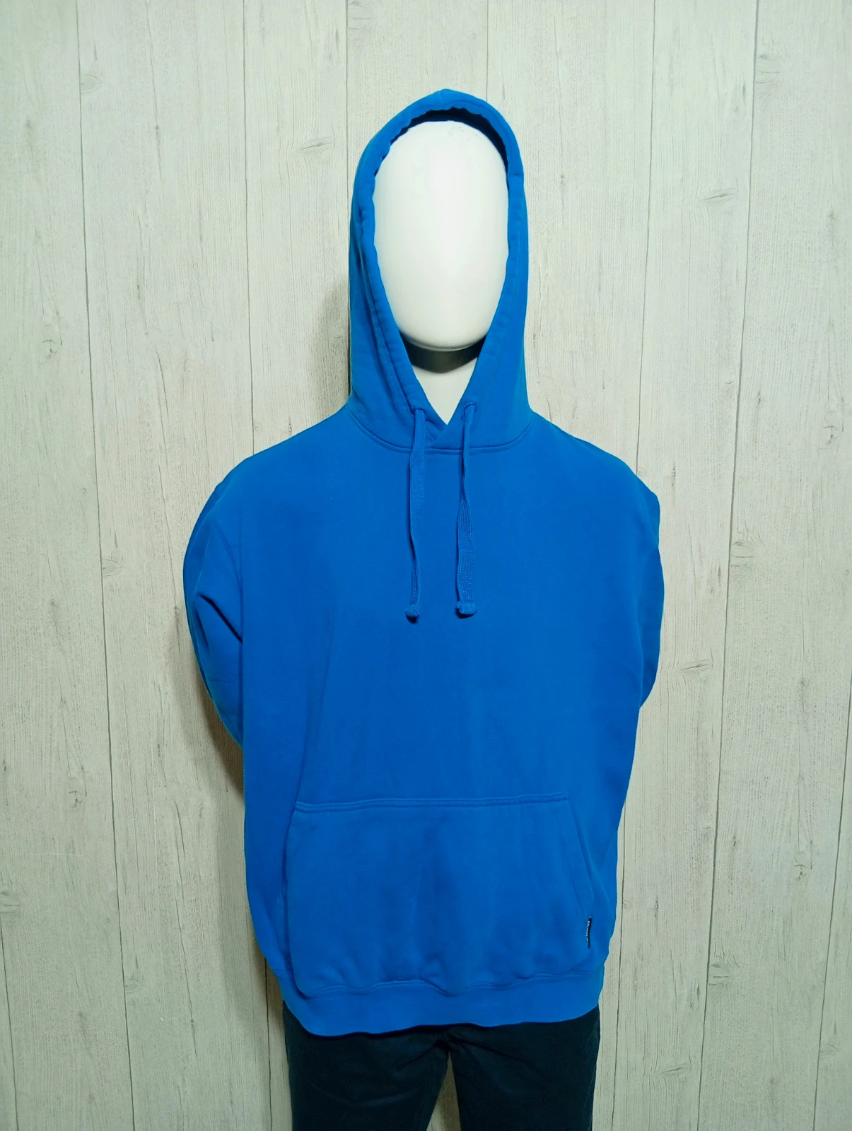 Pull a capuche manches longues - taille L/40 - yourturn - couleur bleu