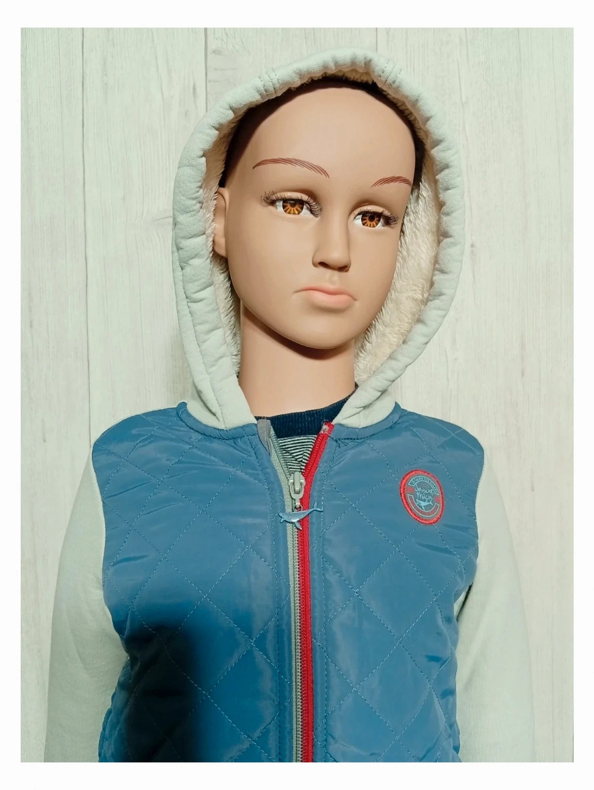 Gilet zippé d'hiver garcon - taille 2 ans (92 cm) - sergent major - couleur marine et gris – Sergent Major – taille 24-36 mois / 92 cm 2