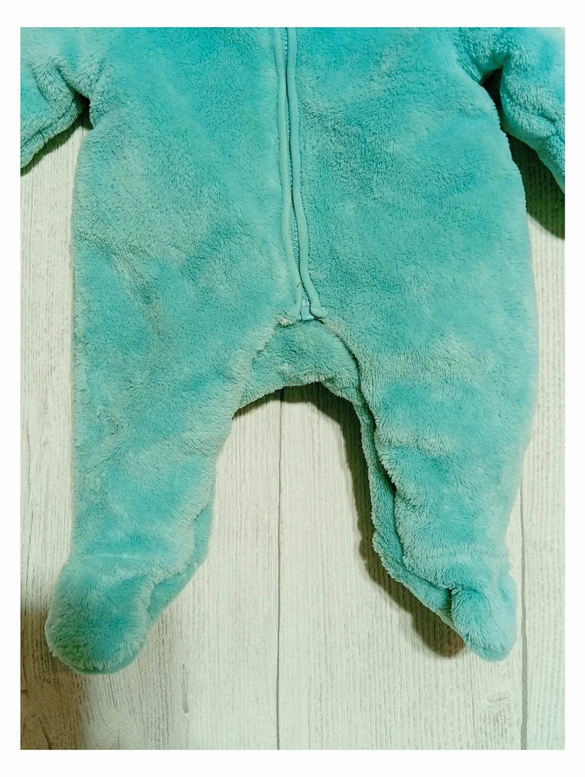 Combinaison bébé - taille naissance (50cm) - orchestra - couleur menthe – Orchestra – taille Naissance / 44 cm 3