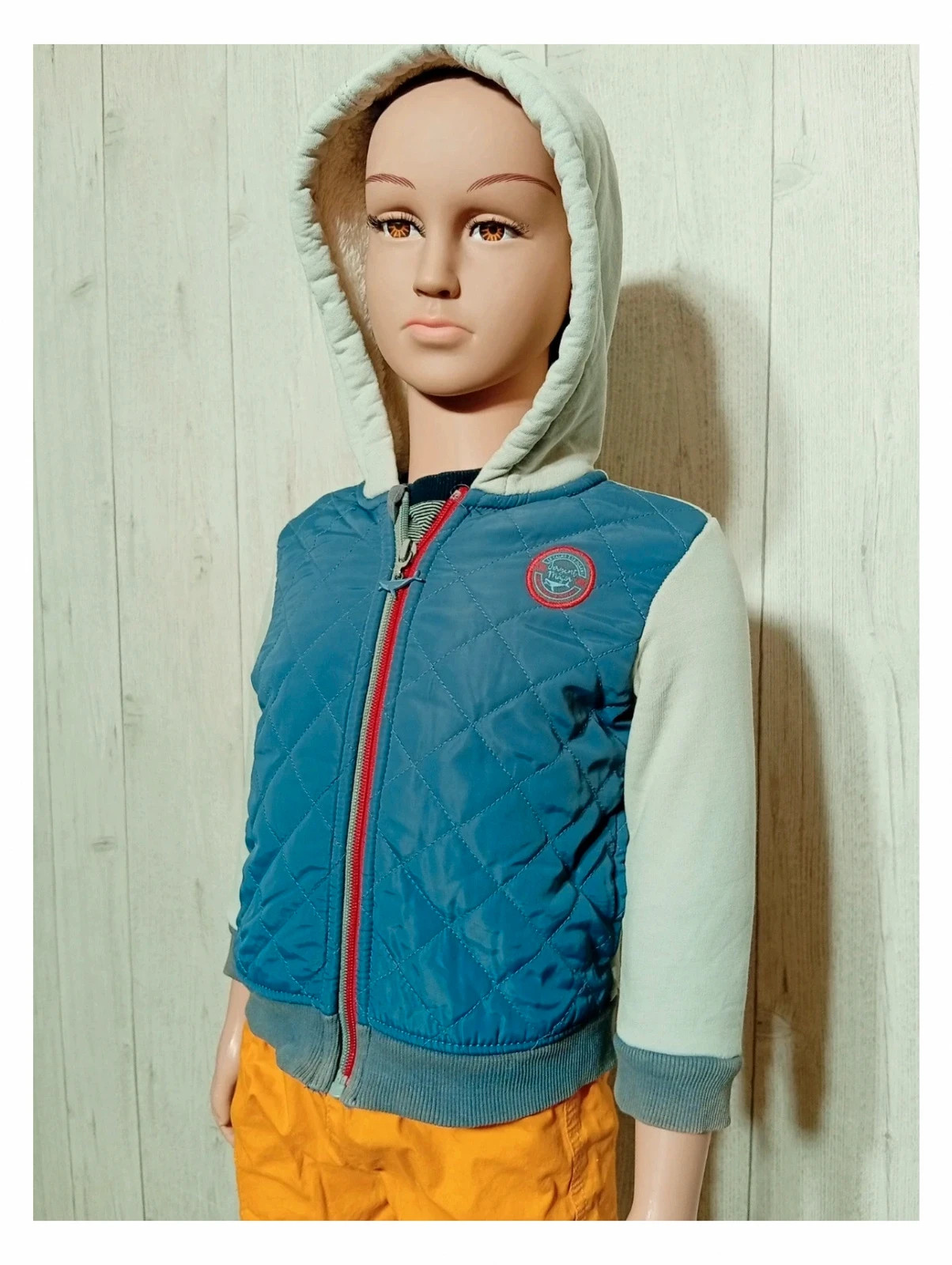 Gilet zippé d'hiver garcon - taille 2 ans (92 cm) - sergent major - couleur marine et gris – Sergent Major – taille 24-36 mois / 92 cm 5
