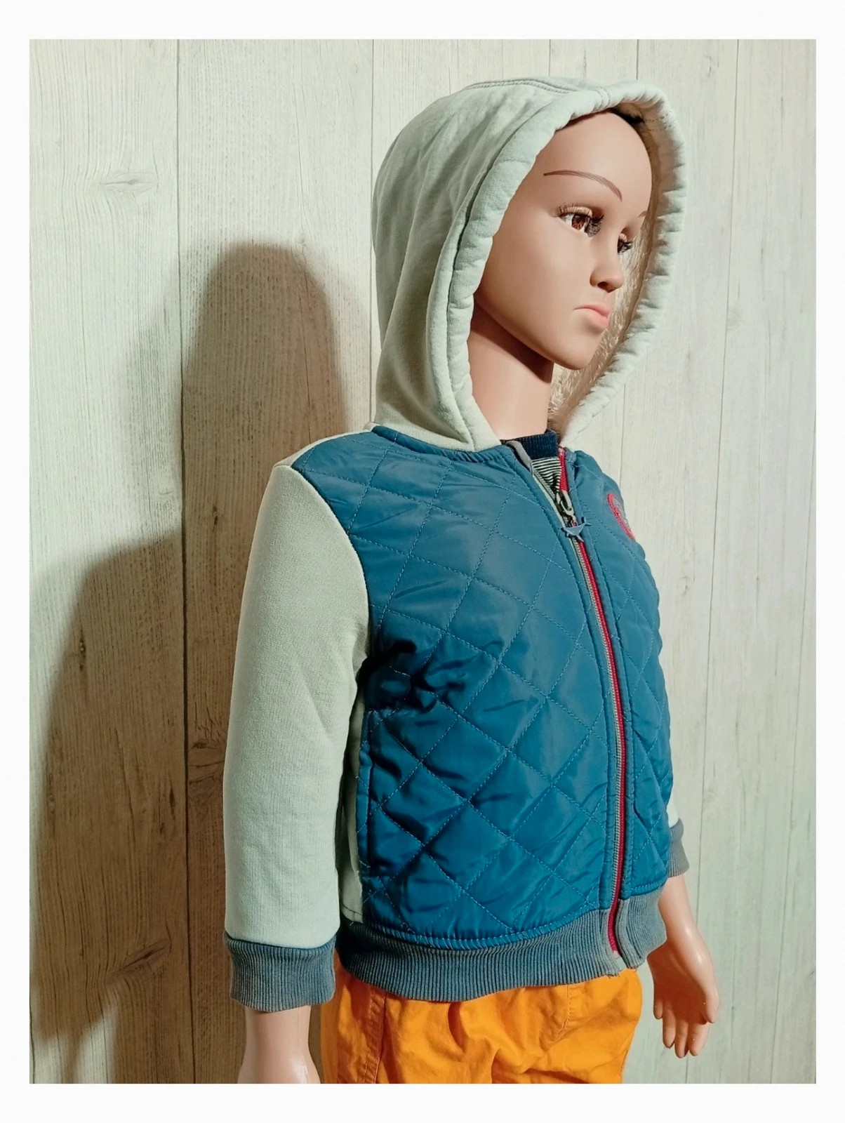 Gilet zippé d'hiver garcon - taille 2 ans (92 cm) - sergent major - couleur marine et gris – Sergent Major – taille 24-36 mois / 92 cm 4