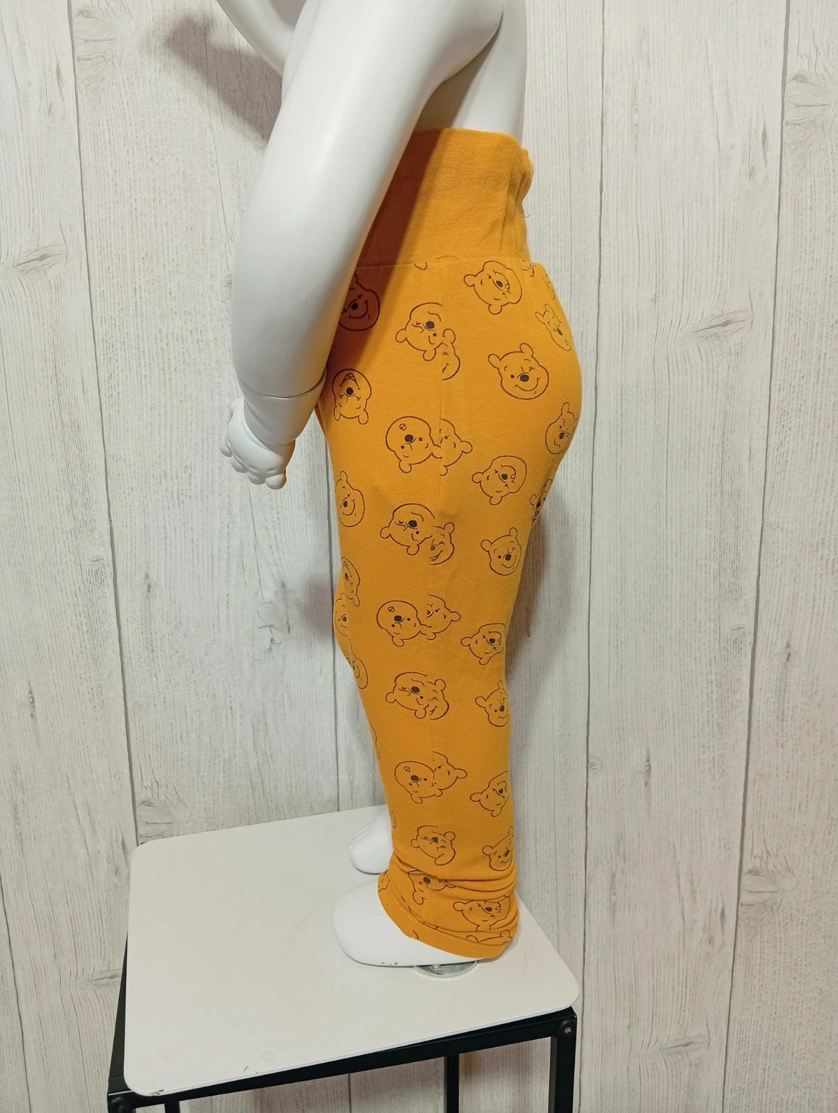 Leggins garcon - taille 12/24 mois (86/92 cm) - Disney baby - couleur moutarde noir – Disney Baby – taille 18-24 mois / 86 cm 5