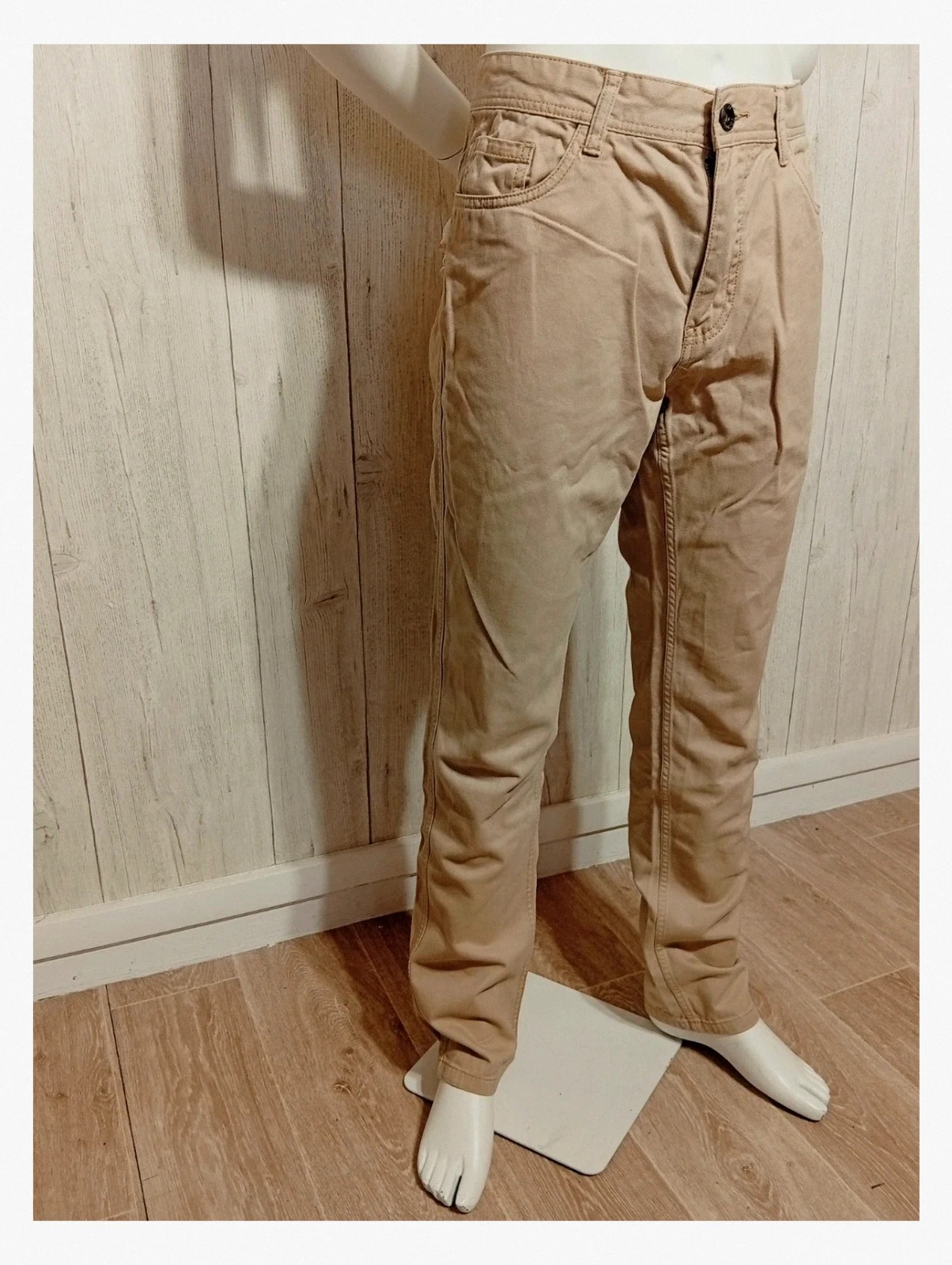 Jeans casual homme - taille XL/42 - gemo - couleur beige – Gémo – taille XL 4