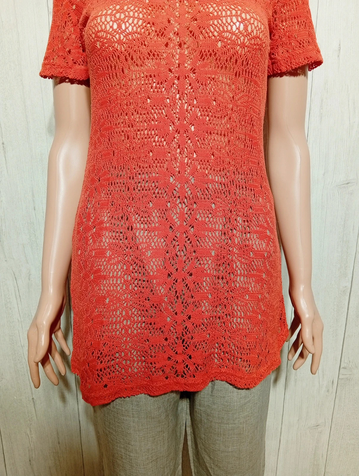 Blouse femme - taille S/36- Jennyfer - couleur corail – Jennyfer – taille S / 36 / 8 3
