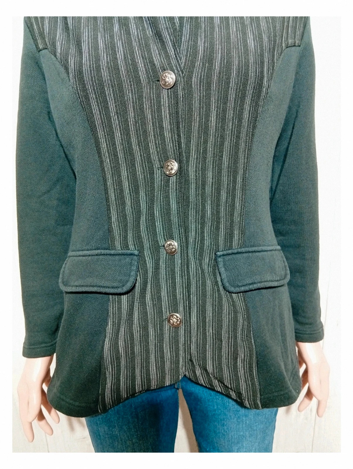 Blazer femme - taille M/38 - sans marque - couleur noir – taille M / 38 / 10 3