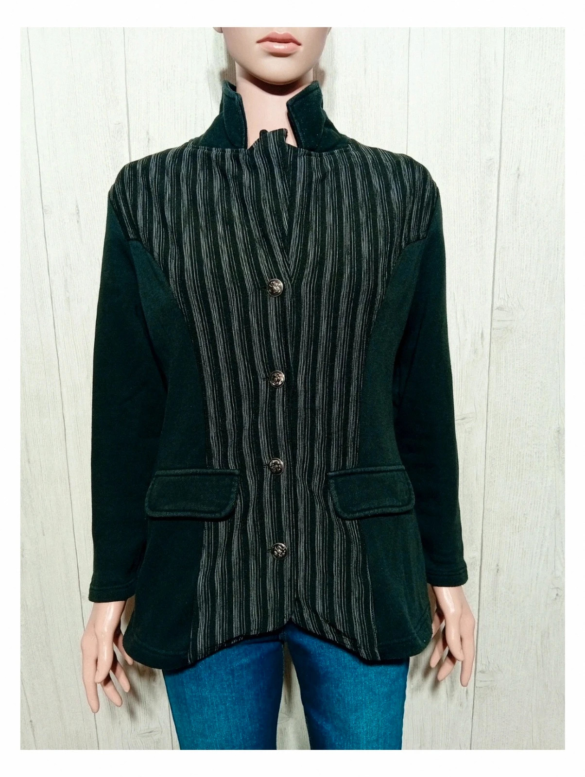 Blazer femme - taille M/38 - sans marque - couleur noir – taille M / 38 / 10