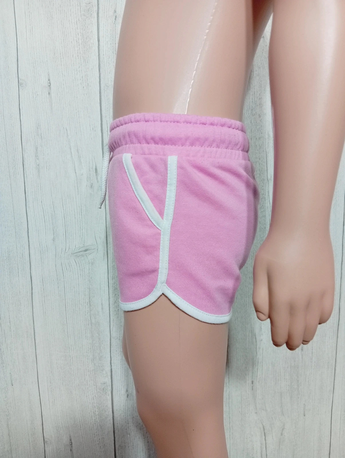 Short fille - taille 1/2 ans (92 cm) - primark - couleur rose et blanc – Primark – taille 24-36 mois / 92 cm 5
