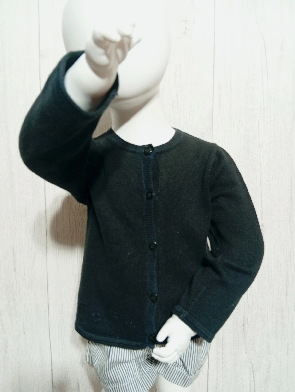 Gilet fille - taille 18 mois (81 cm) - orchestra - couleur noir – Orchestra – taille 12-18 mois / 80 cm