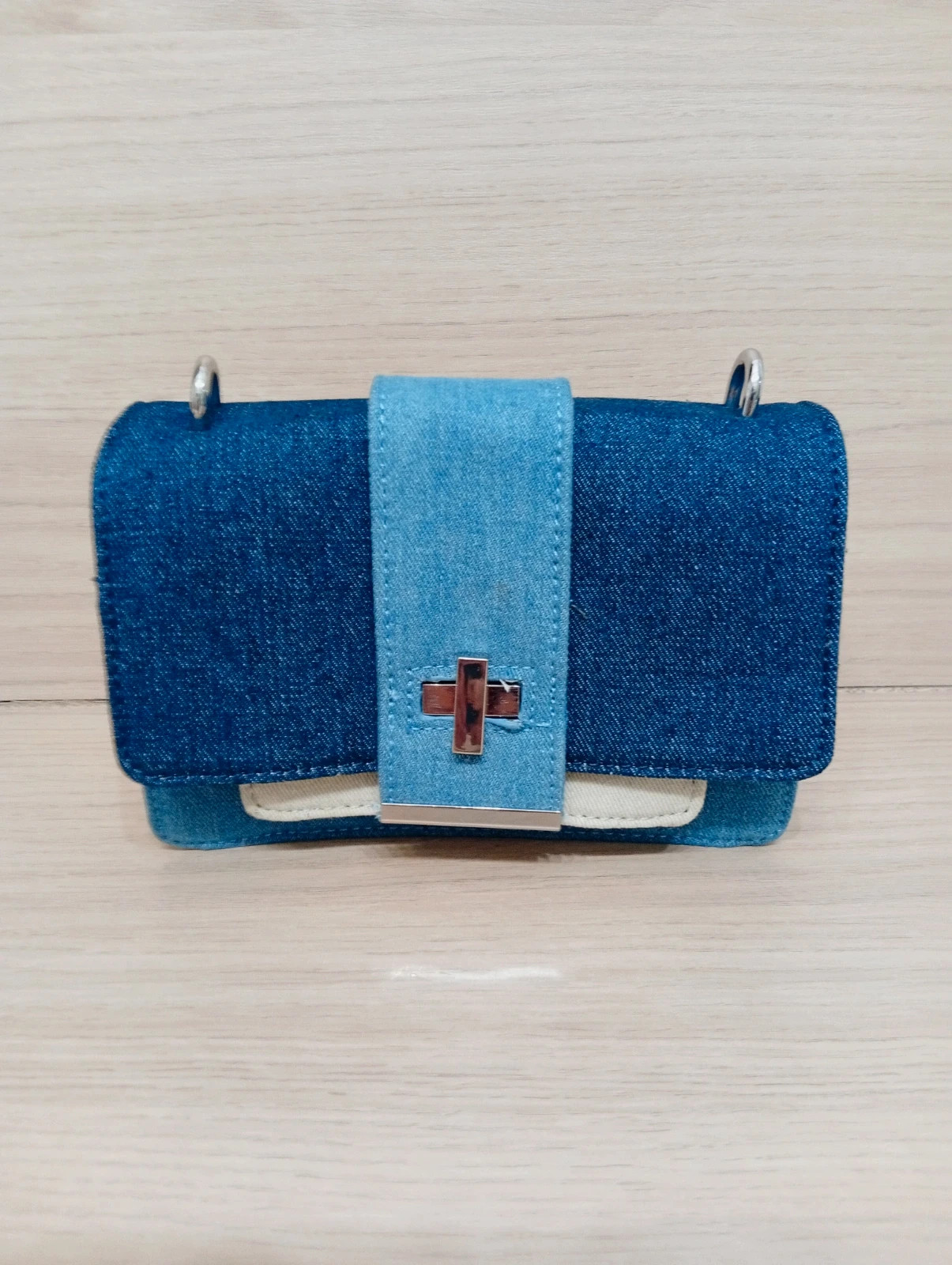 Sac a bandoulière femme - dont call me jennyfer- couleur bleu