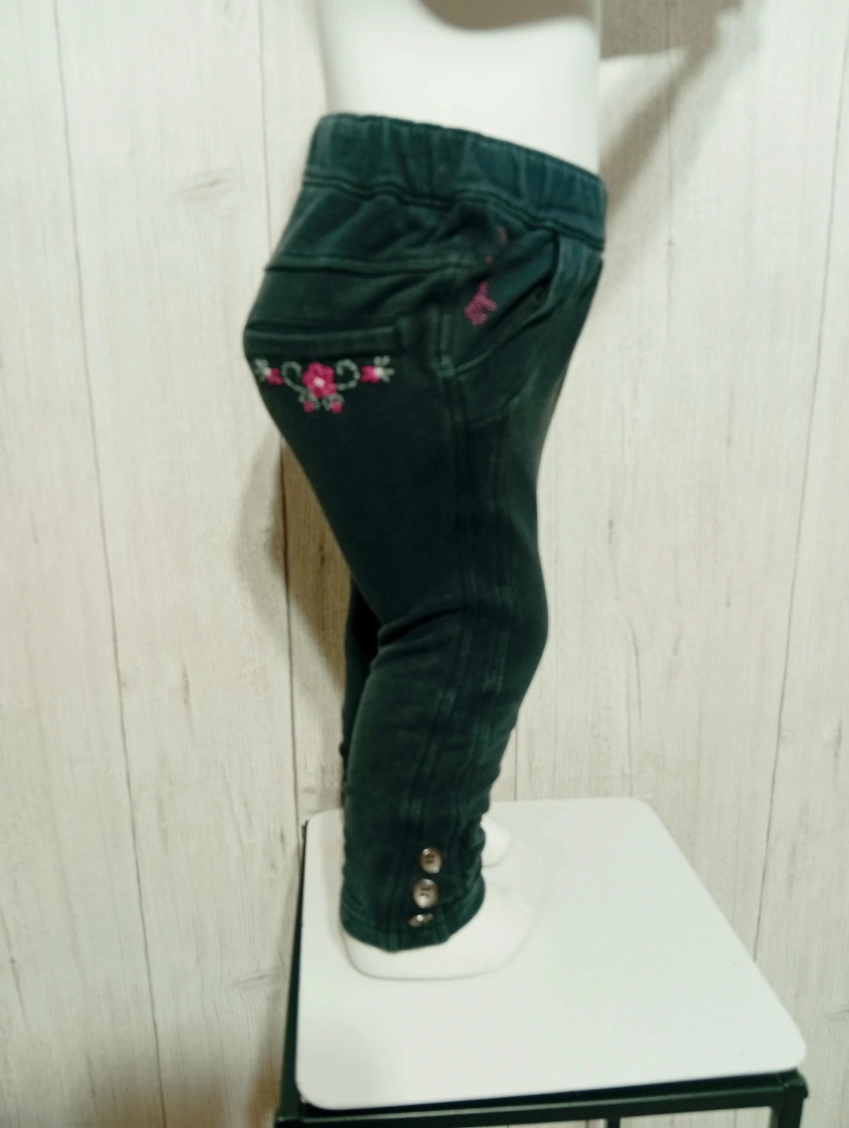 Pantalon fille - taille 18 mois (81 cm) - jean bourget - couleur noir – Jean Bourget – taille 12-18 mois / 80 cm 4