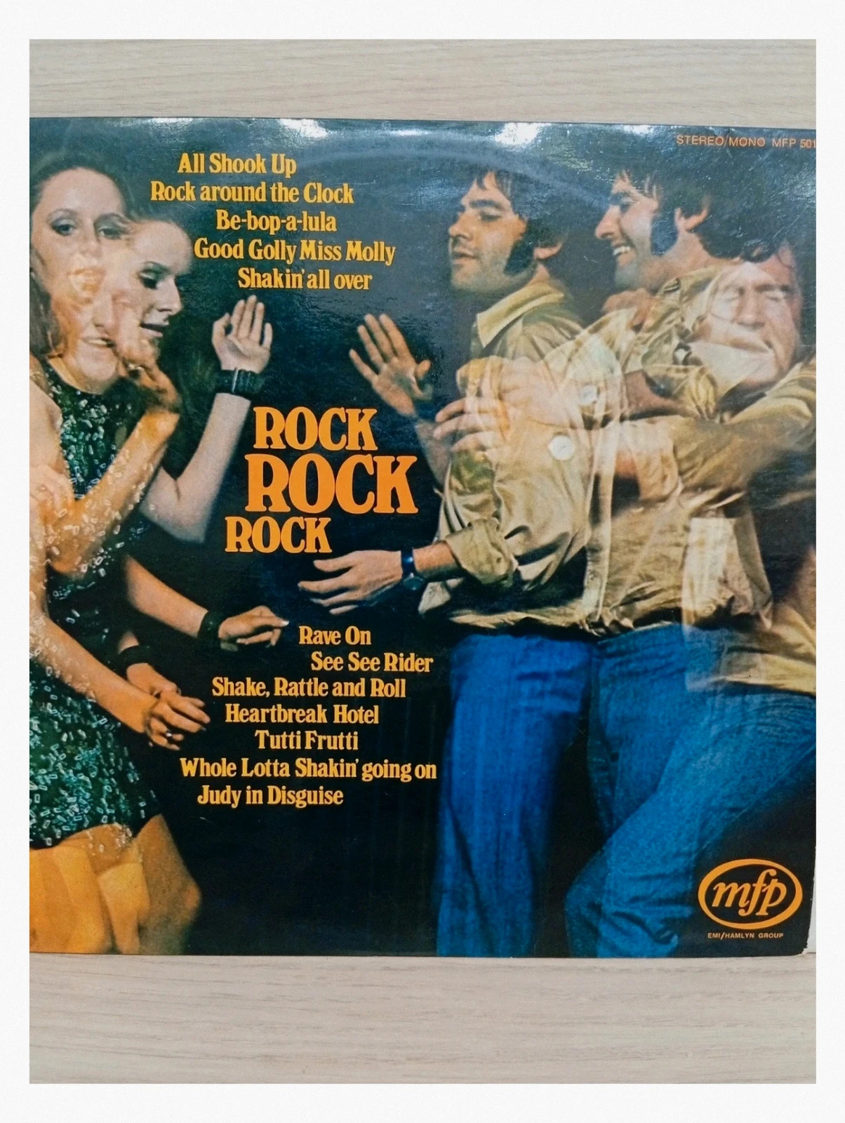 Vinyle rock n roll - rock rock rock - très bon état 2