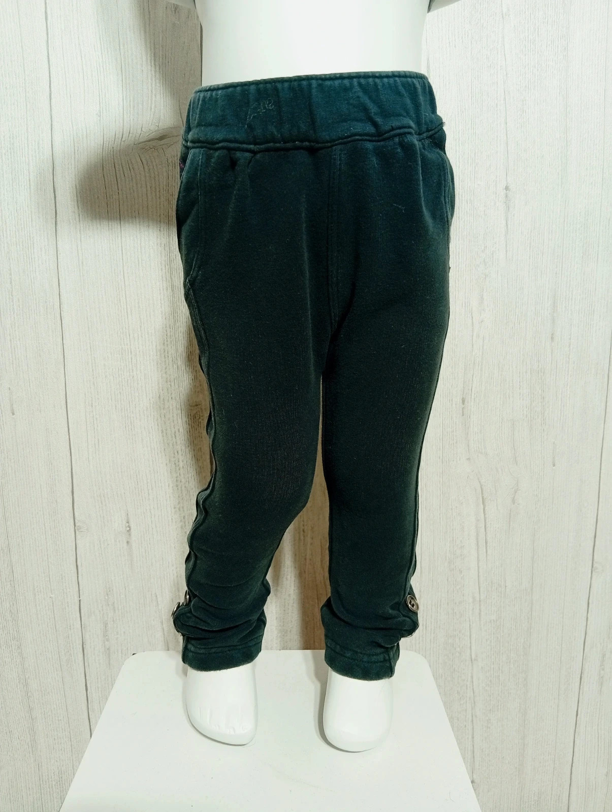 Pantalon fille - taille 18 mois (81 cm) - jean bourget - couleur noir – Jean Bourget – taille 12-18 mois / 80 cm