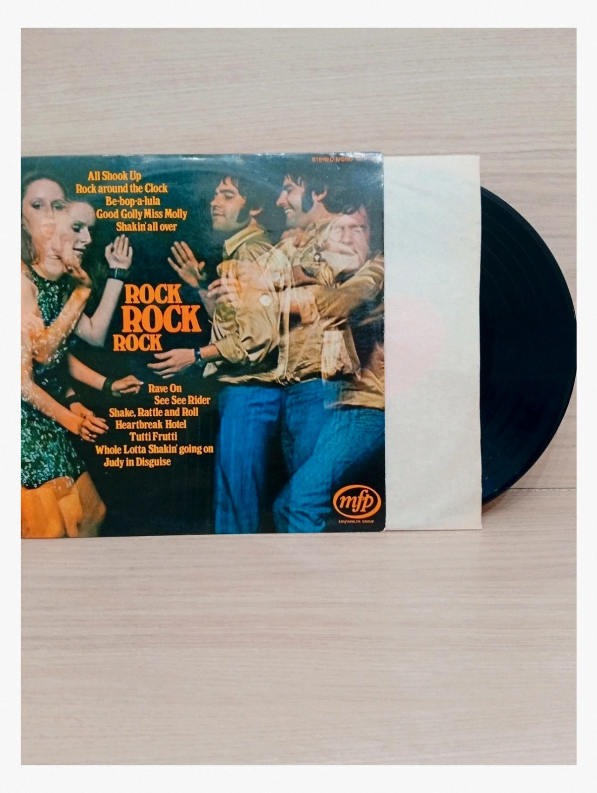 Vinyle rock n roll - rock rock rock - très bon état