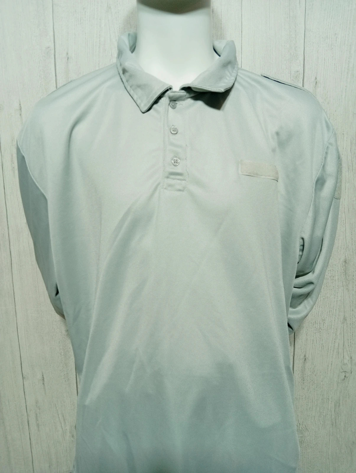 Polo manche longues homme - taille XL/42 - al'x creation - couleur gris – Al'x Création – taille XL 2