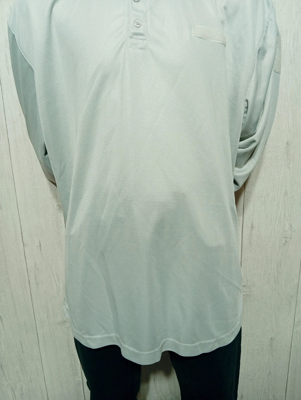 Polo manche longues homme - taille XL/42 - al'x creation - couleur gris – Al'x Création – taille XL 3
