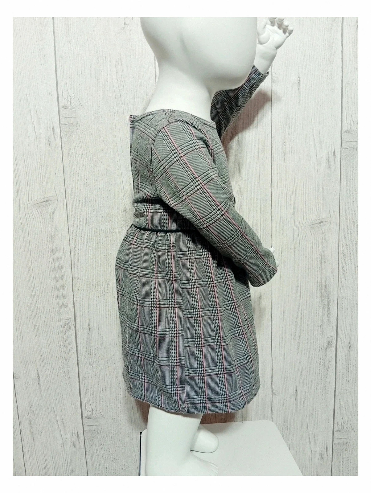 Robe fille - taille 12/18 mois (86 cm) - primark - couleur gris noir rose – Primark – taille 18-24 mois / 86 cm 4