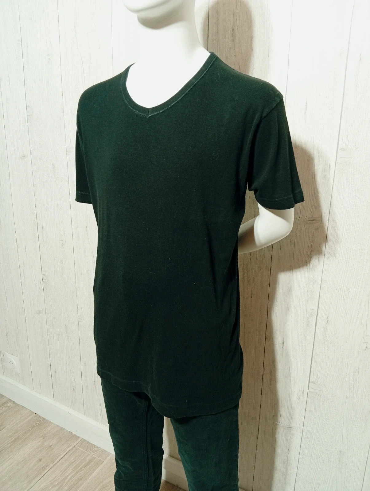 T-shirt manches courtes homme- taille XL/42 - Athena - couleur noir – Athena – taille XL 5